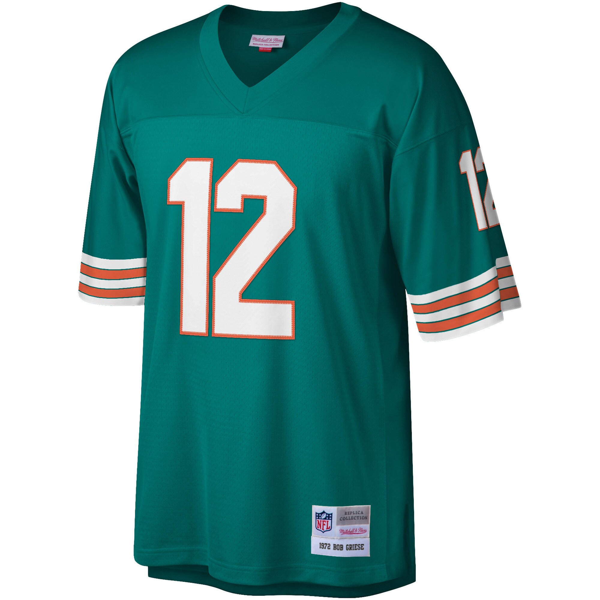 Bob Griese Miami Dolphins Legacy Replica Jersey - Aqua