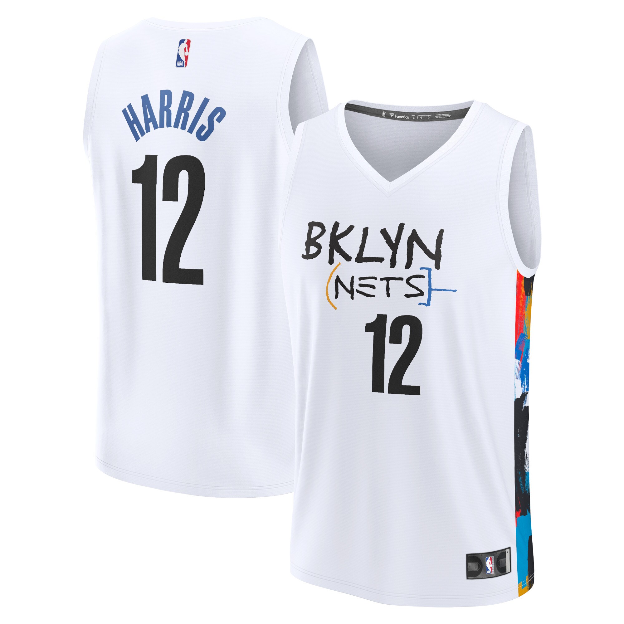 Joe Harris Brooklyn Nets  2022/23 Fastbreak Jersey - City Edition - White