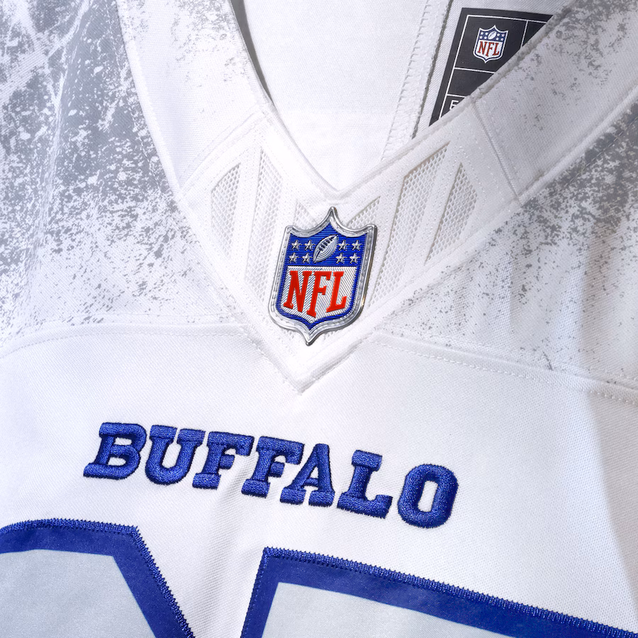 James Cook III #4 Buffalo Bills 2025 Rivalries Collection Limited Jersey - White