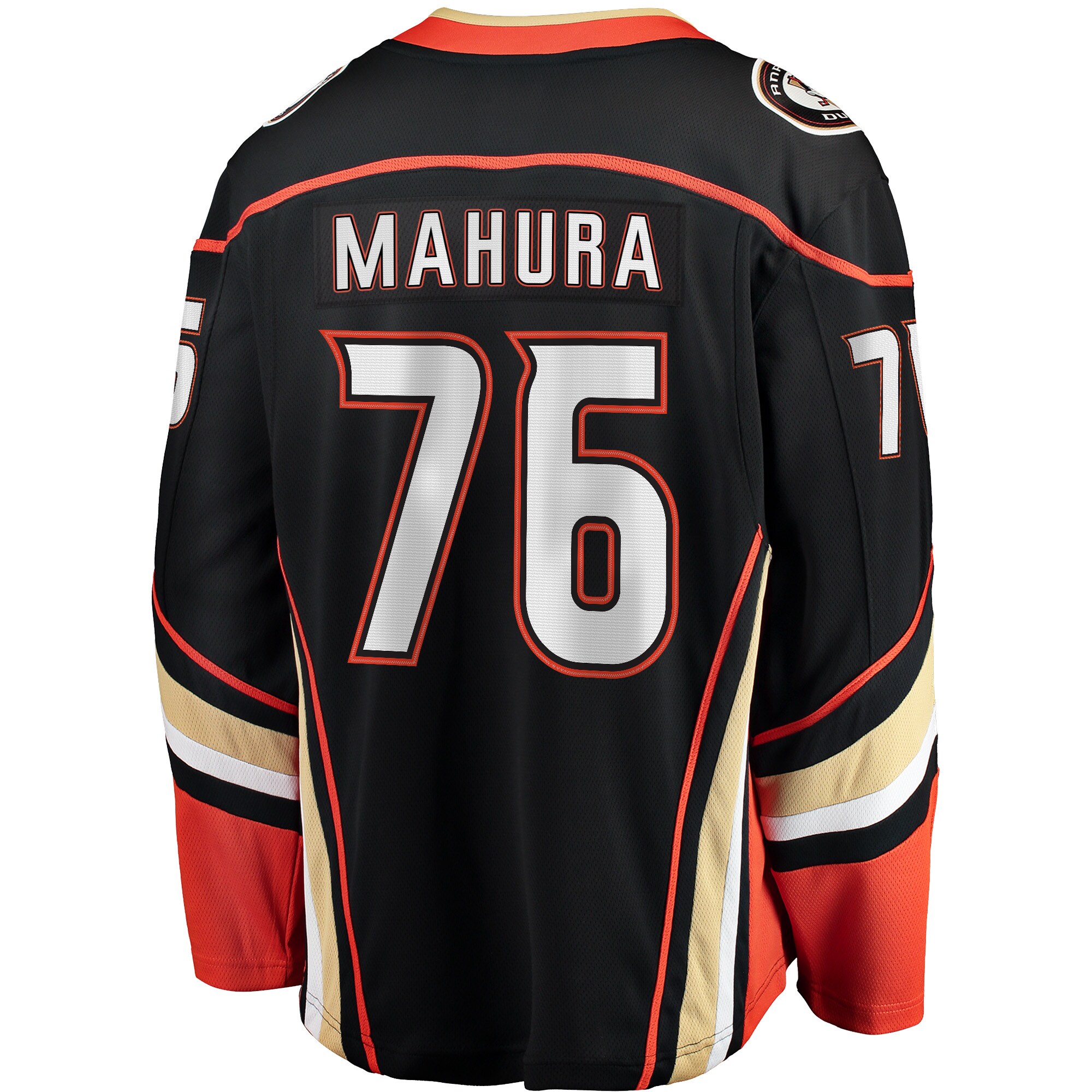 Josh Mahura Anaheim Ducks Home Breakaway Player Jersey - Black