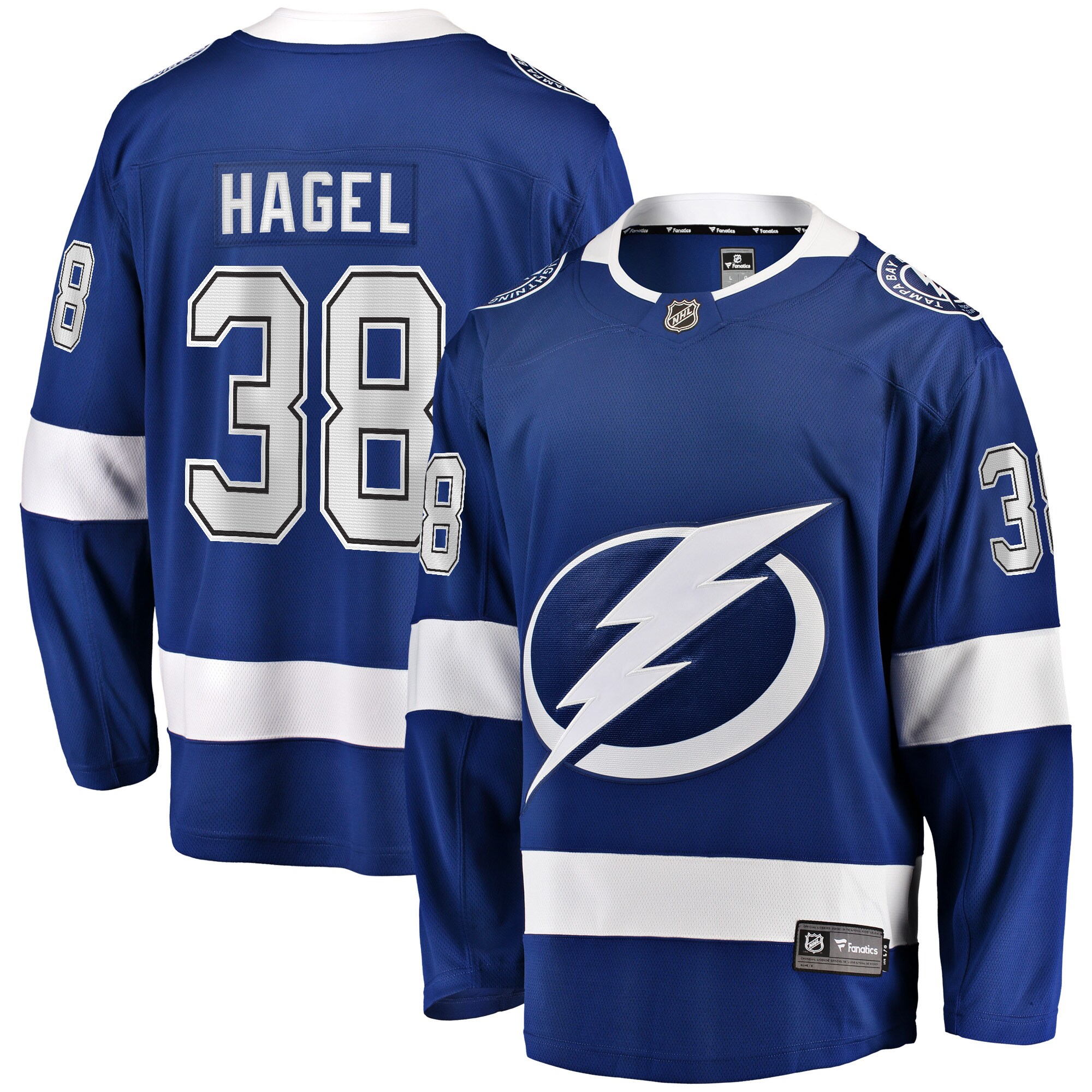 Brandon Hagel Tampa Bay Lightning Home Breakaway Player Jersey - Blue