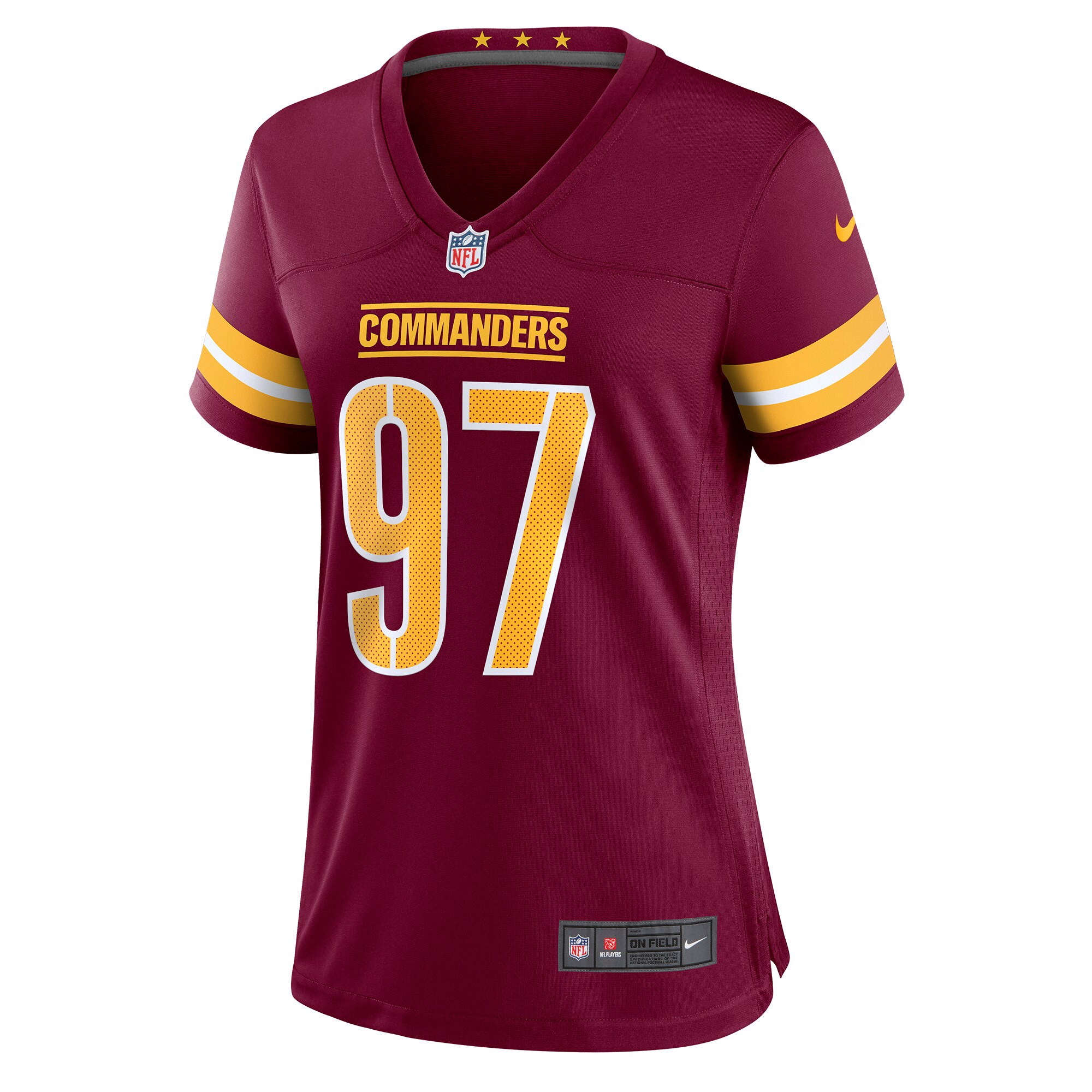 Efe Obada Washington Commanders  Women's Game Jersey - Burgundy