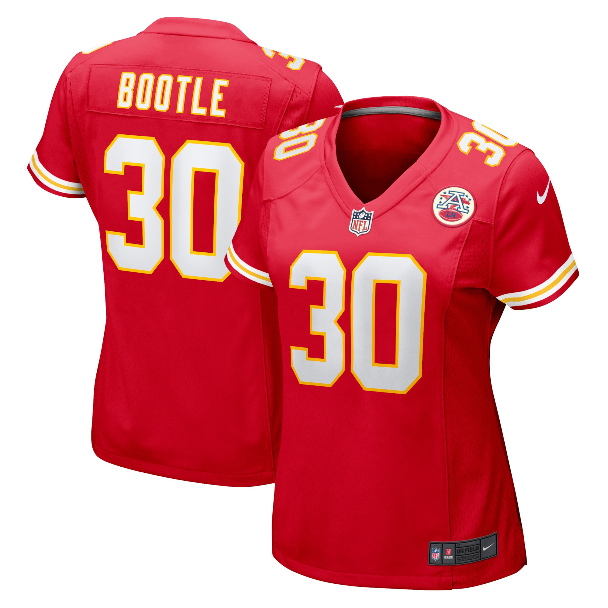 Dicaprio Bootle Kansas City Chiefs  Women's Home Game Player Jersey - Red