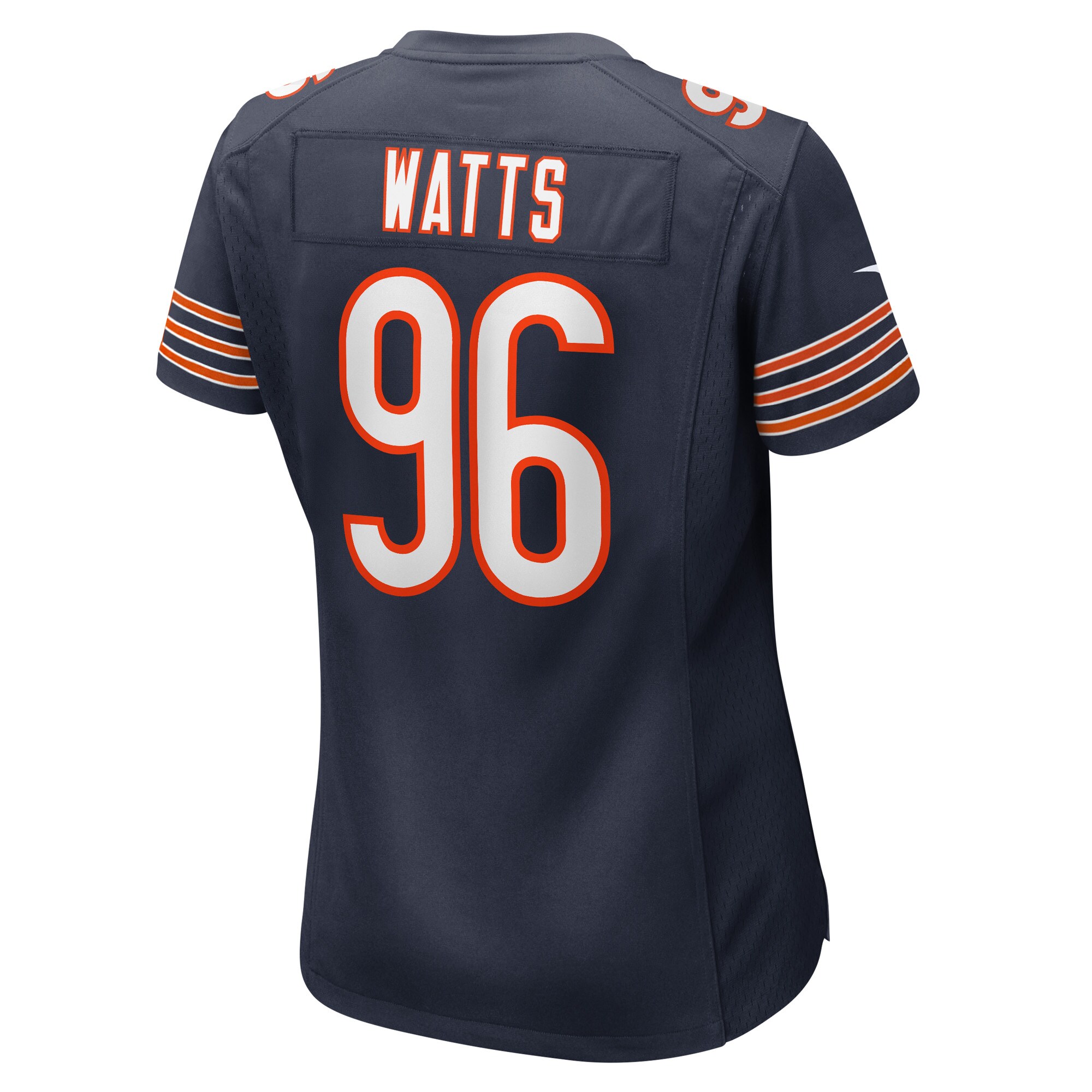 Armon Watts Chicago Bears  Women's Game Player Jersey - Navy