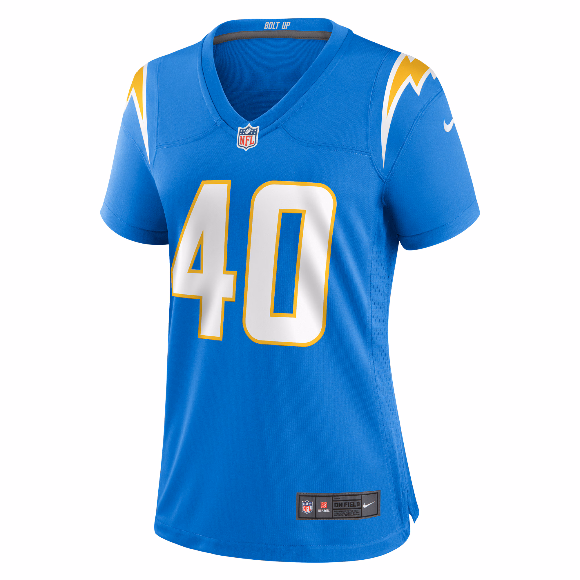 Stephen Anderson Los Angeles Chargers Women's  Game Jersey -  Powder Blue