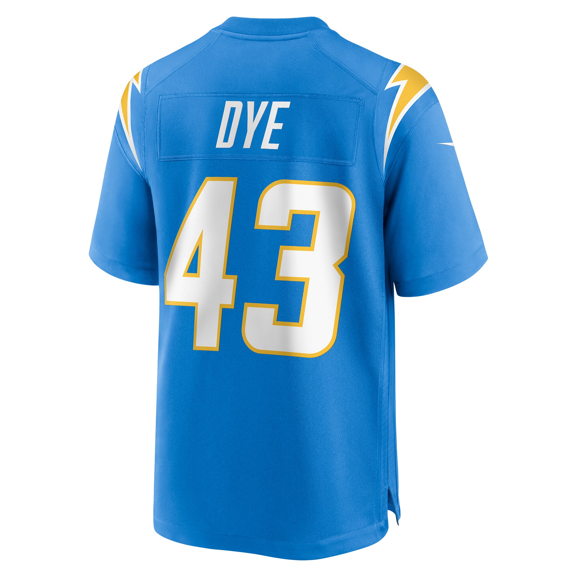 Troy Dye Los Angeles Chargers  Game Jersey -  Powder Blue