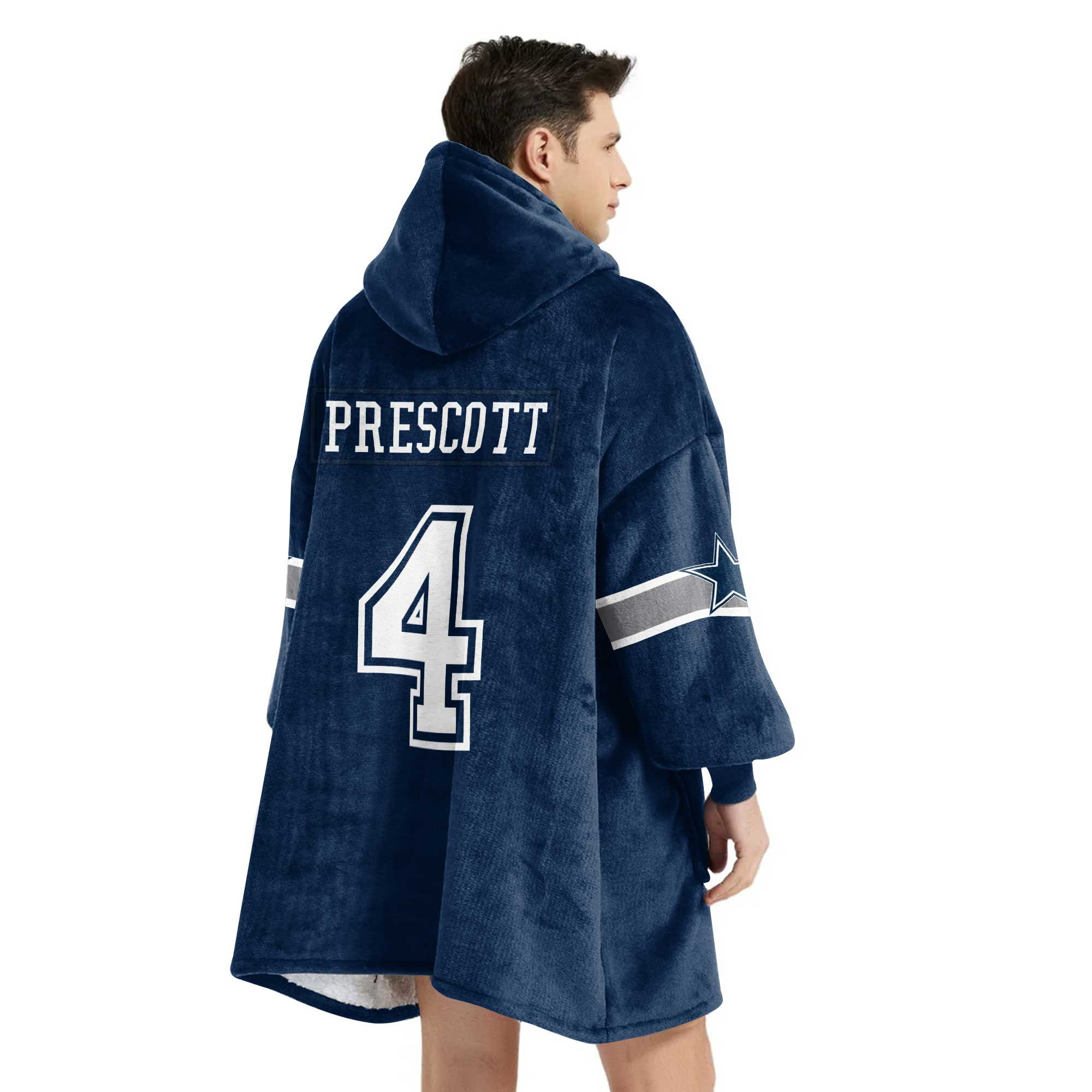 Adult D.P 4 Dallas Football Unisex Blanket Hoodie