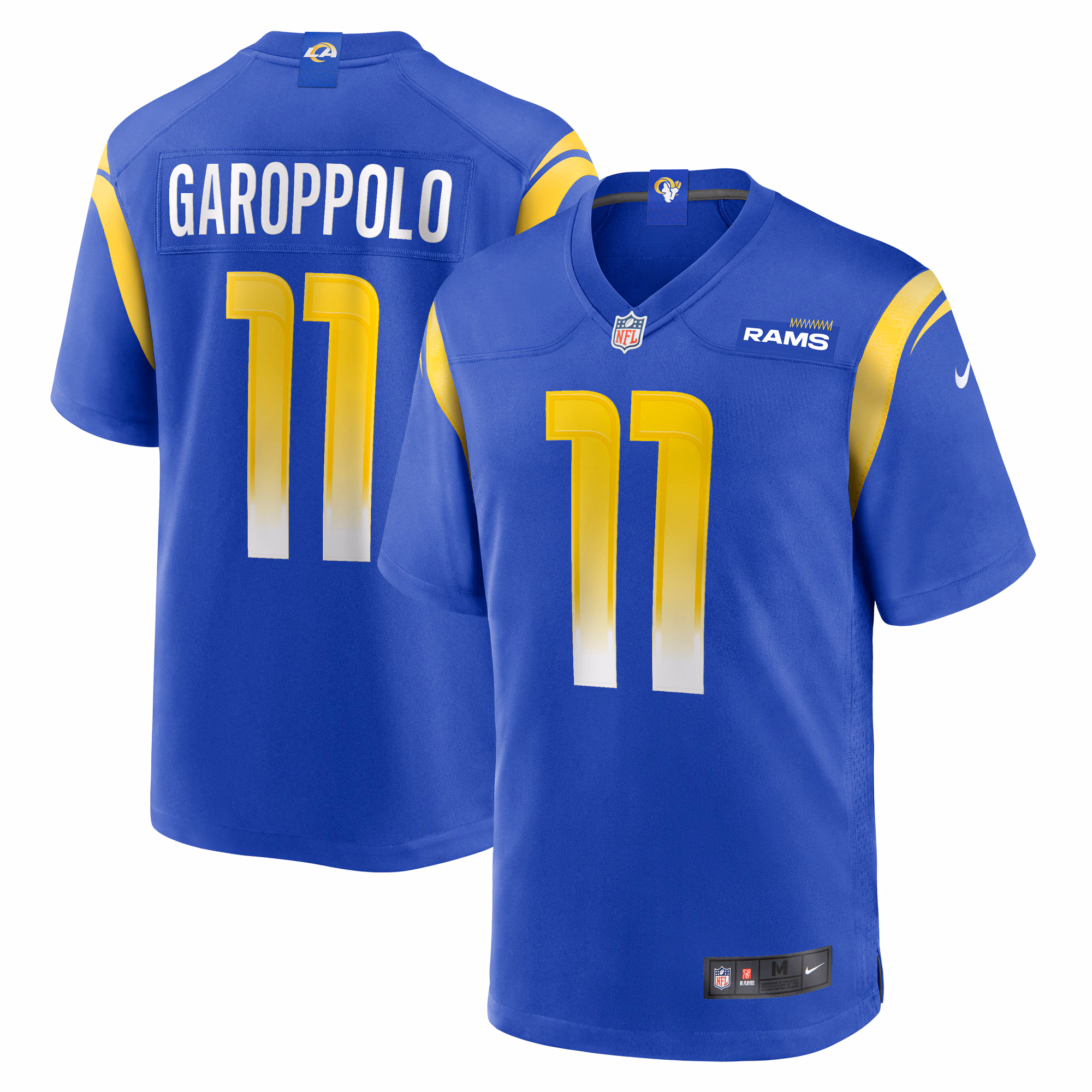 Jimmy Garoppolo Los Angeles Rams  Game Jersey -  Royal