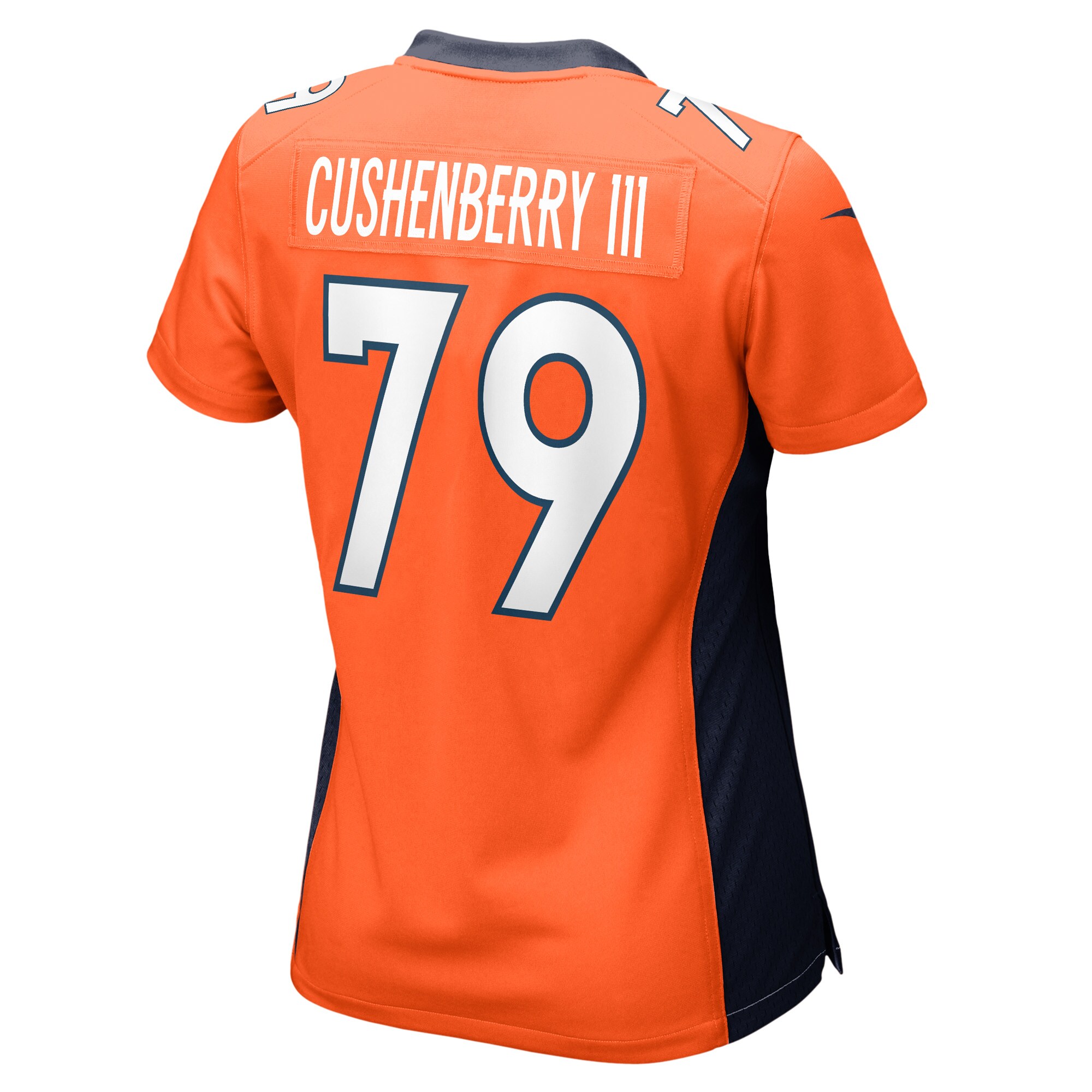 Lloyd Cushenberry III Denver Broncos  Women's Game Player Jersey - Orange