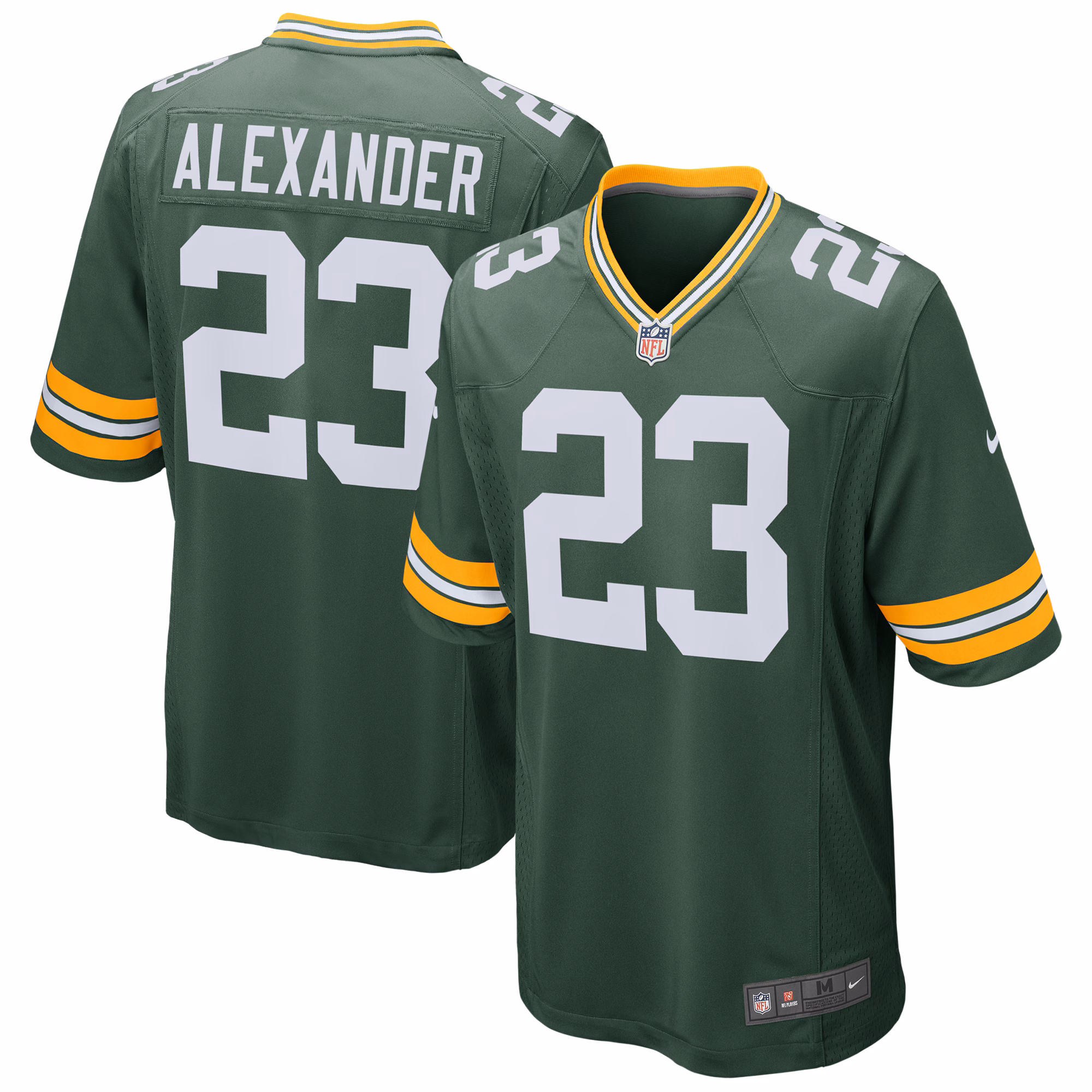 Jaire Alexander Green Bay Packers Game Player Jersey - White
