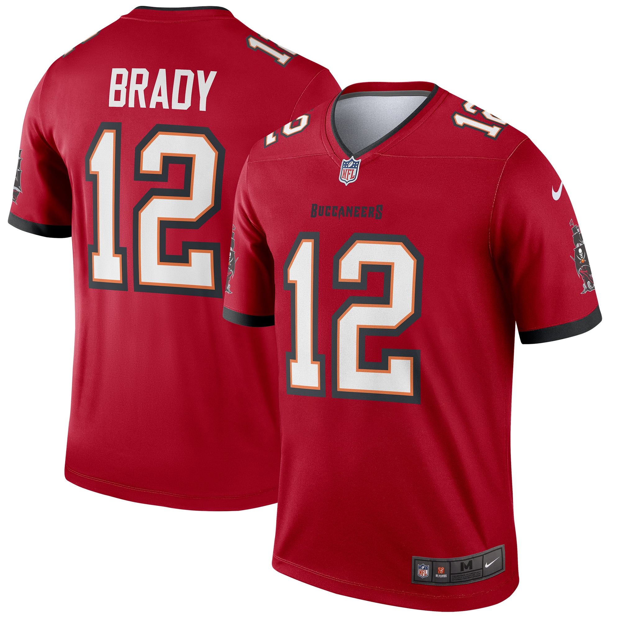 Tom Brady Tampa Bay Buccaneers Legend Jersey - Red