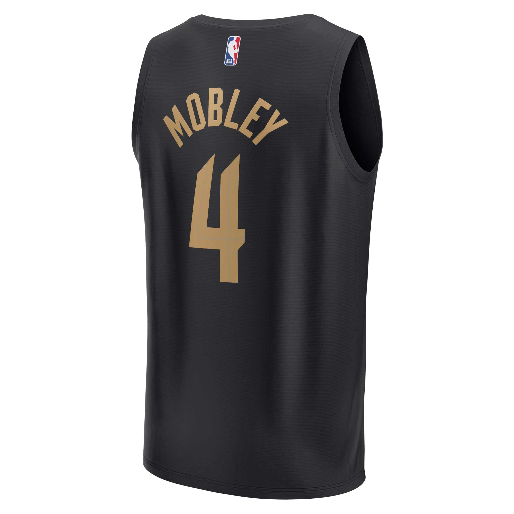 Evan Mobley Cleveland Cavaliers  Youth 2021/22 Fast Break Player Jersey Black - Statement Edition