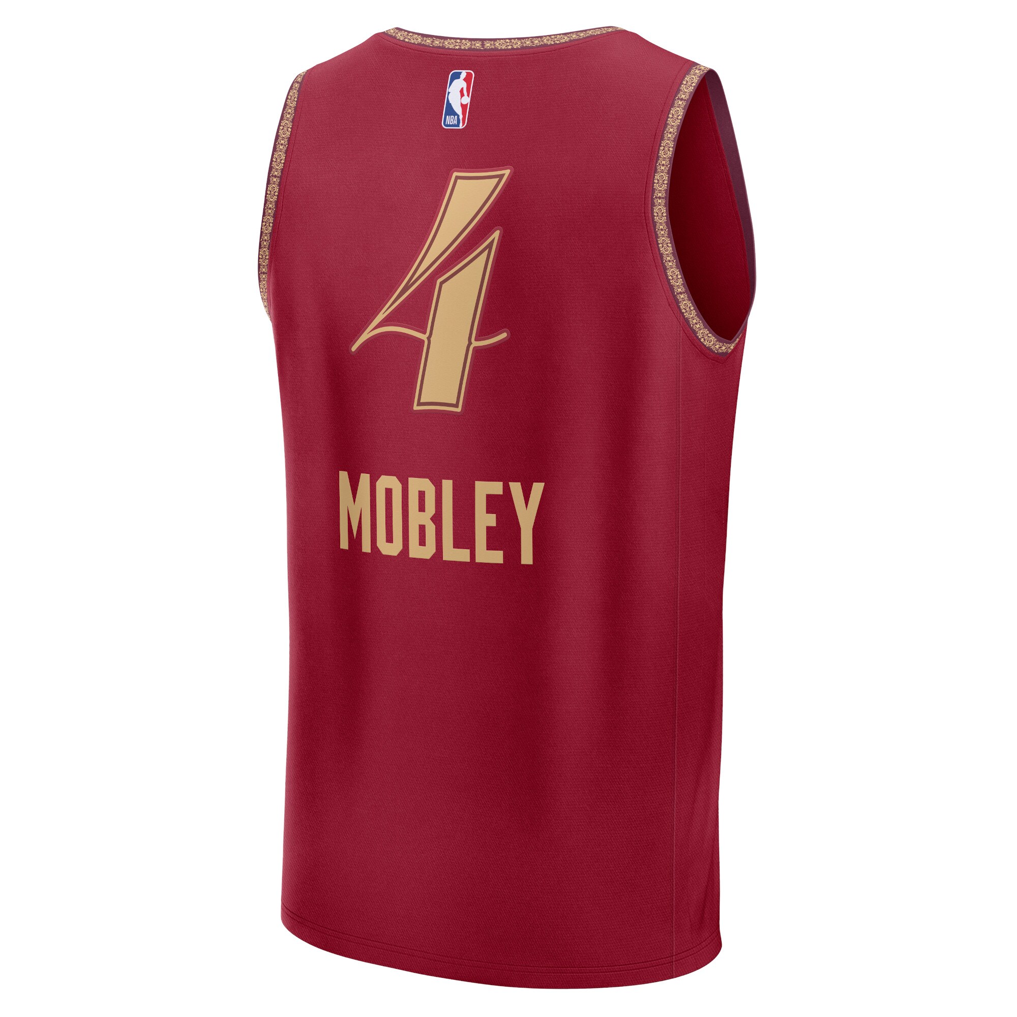 Unisex Cleveland Cavaliers Evan Mobley  Wine 2023/24 Fast Break Jersey - City Edition