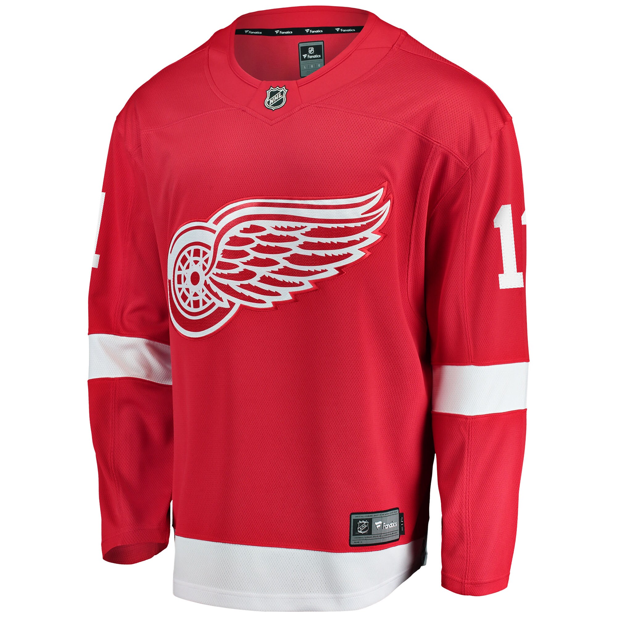 Filip Zadina Detroit Red Wings Home Breakaway Player Jersey - Red