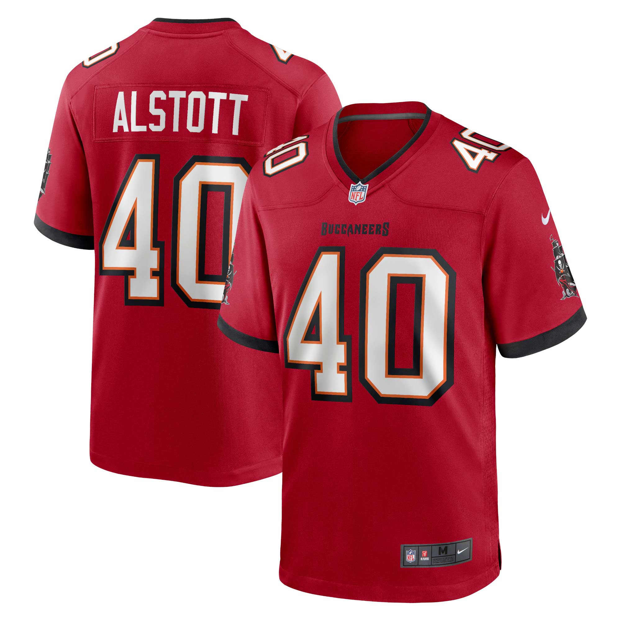 Mike Alstott Tampa Bay Buccaneers Retired Player Game Jersey - Red