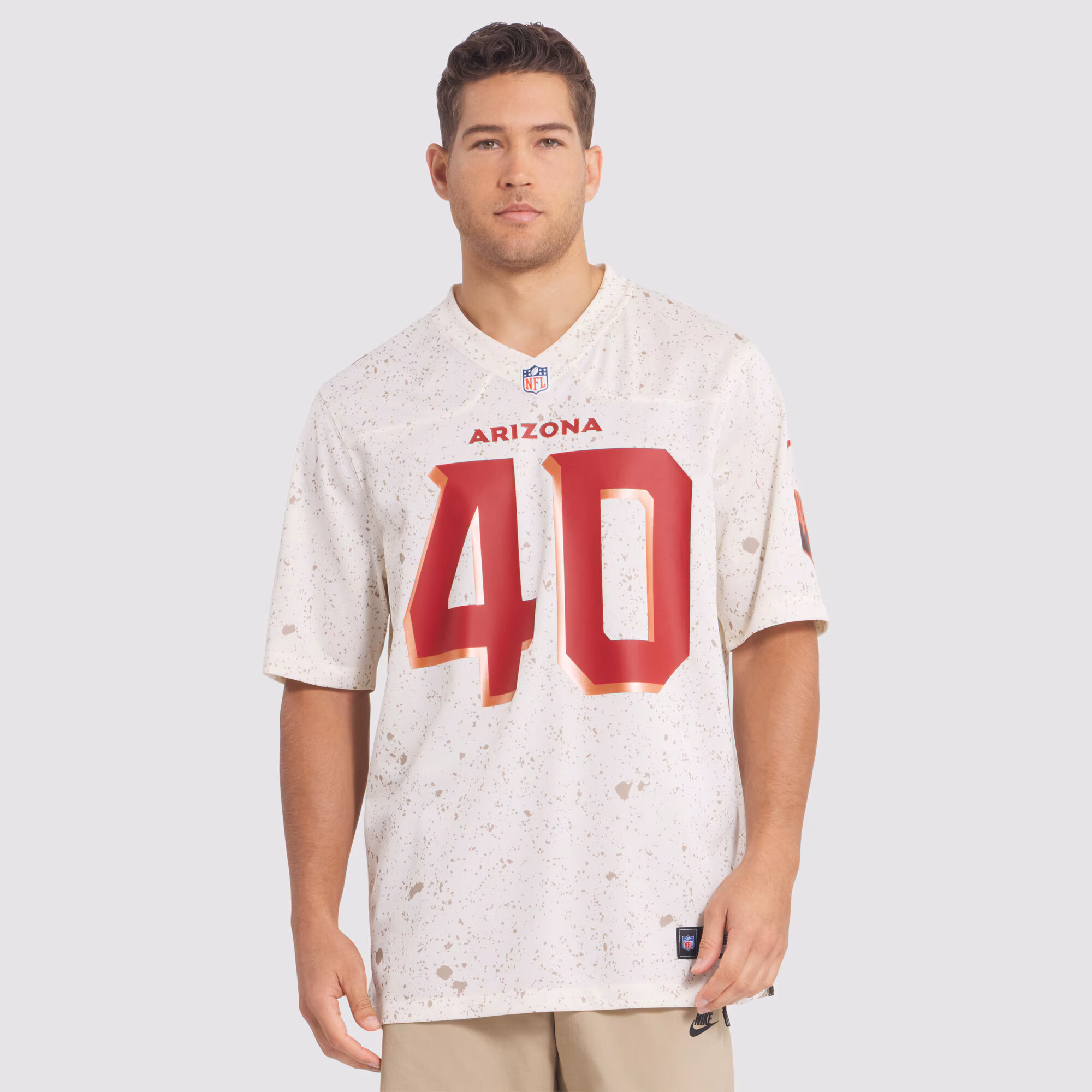 Pat Tillman #40 Arizona Cardinals 2025 Rivalries Collection Retired Player Game Jersey - Natural