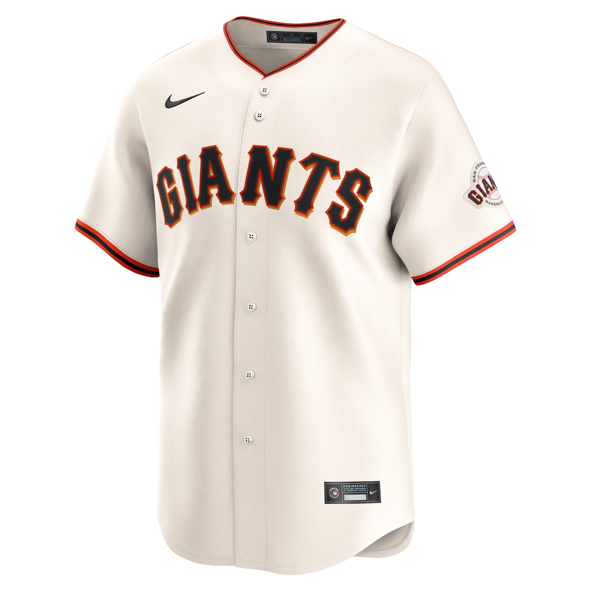 Men's San Francisco Giants Joey Bart  Cream Home Limited Player Jersey