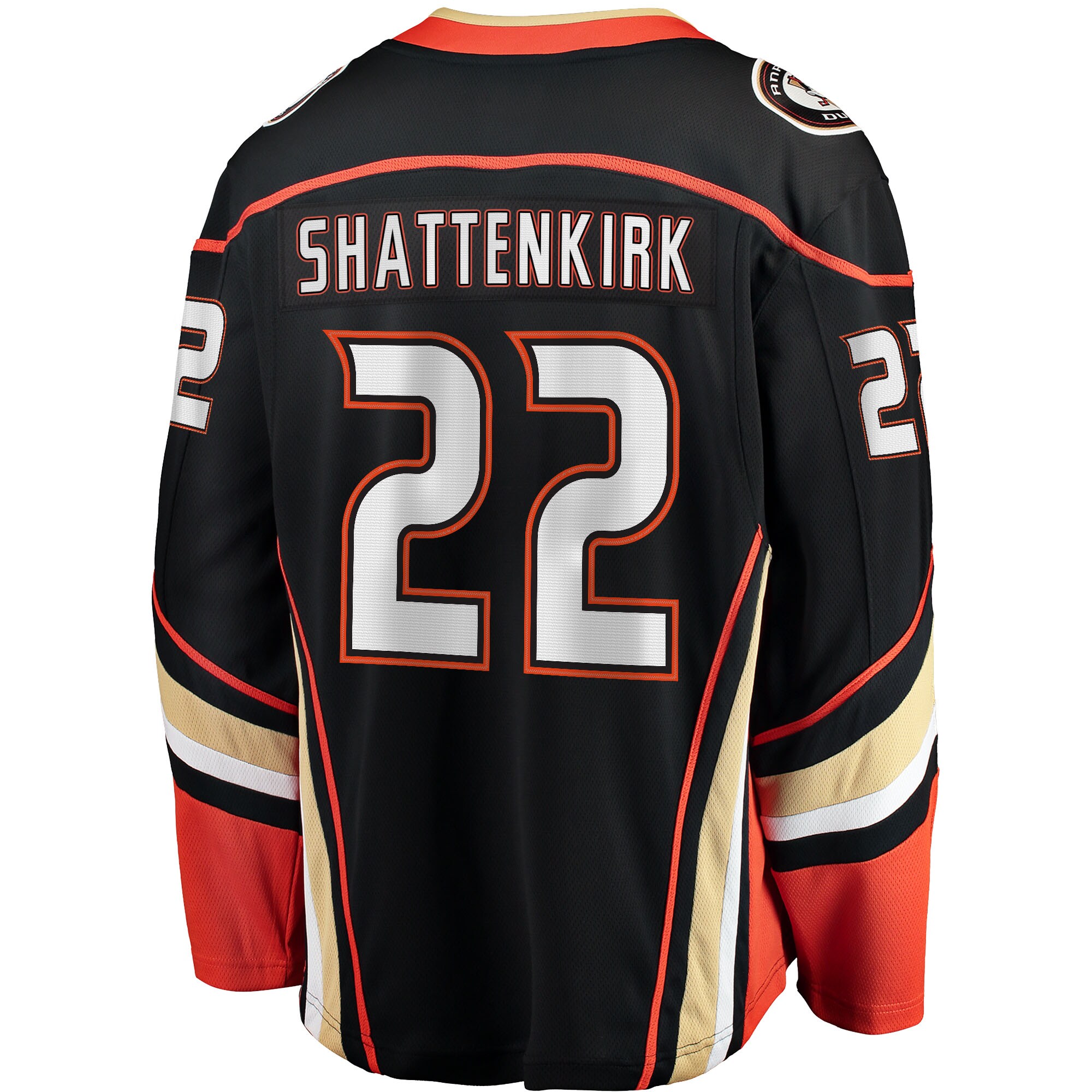 Kevin Shattenkirk Anaheim Ducks Home Breakaway Jersey - Black