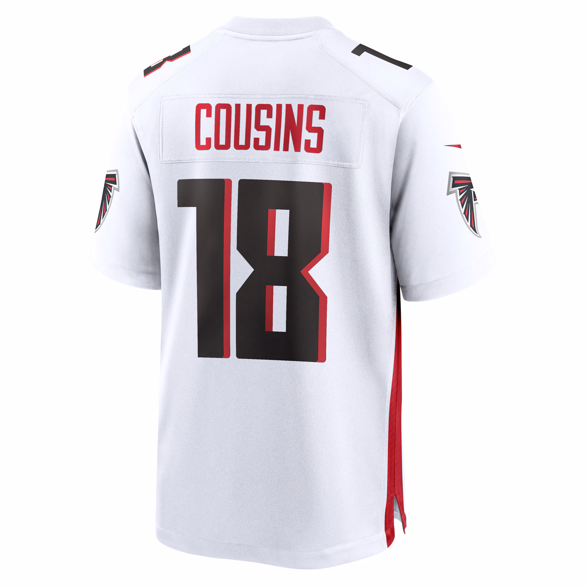Kirk Cousins Atlanta Falcons Alternate Game Player Jersey - Black