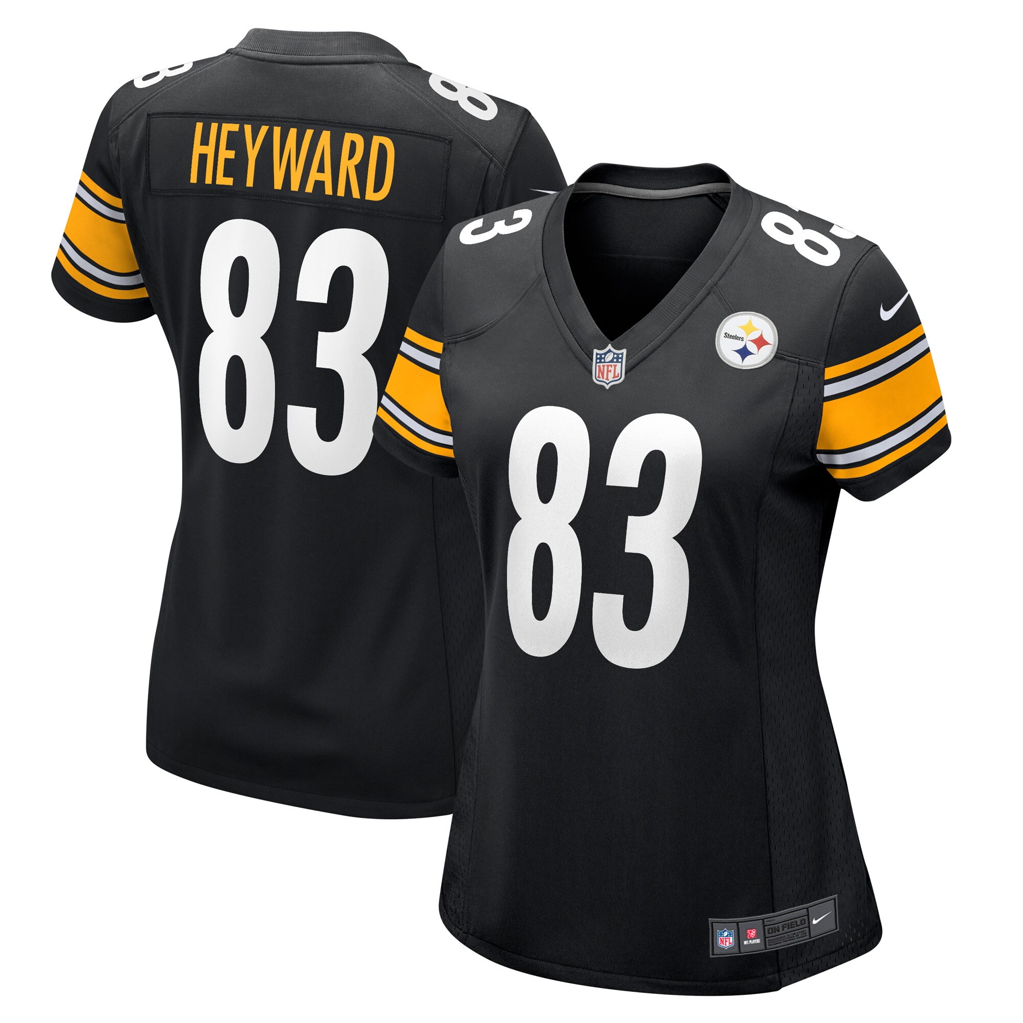 Connor Heyward Pittsburgh Steelers  Women's Game Player Jersey - Black