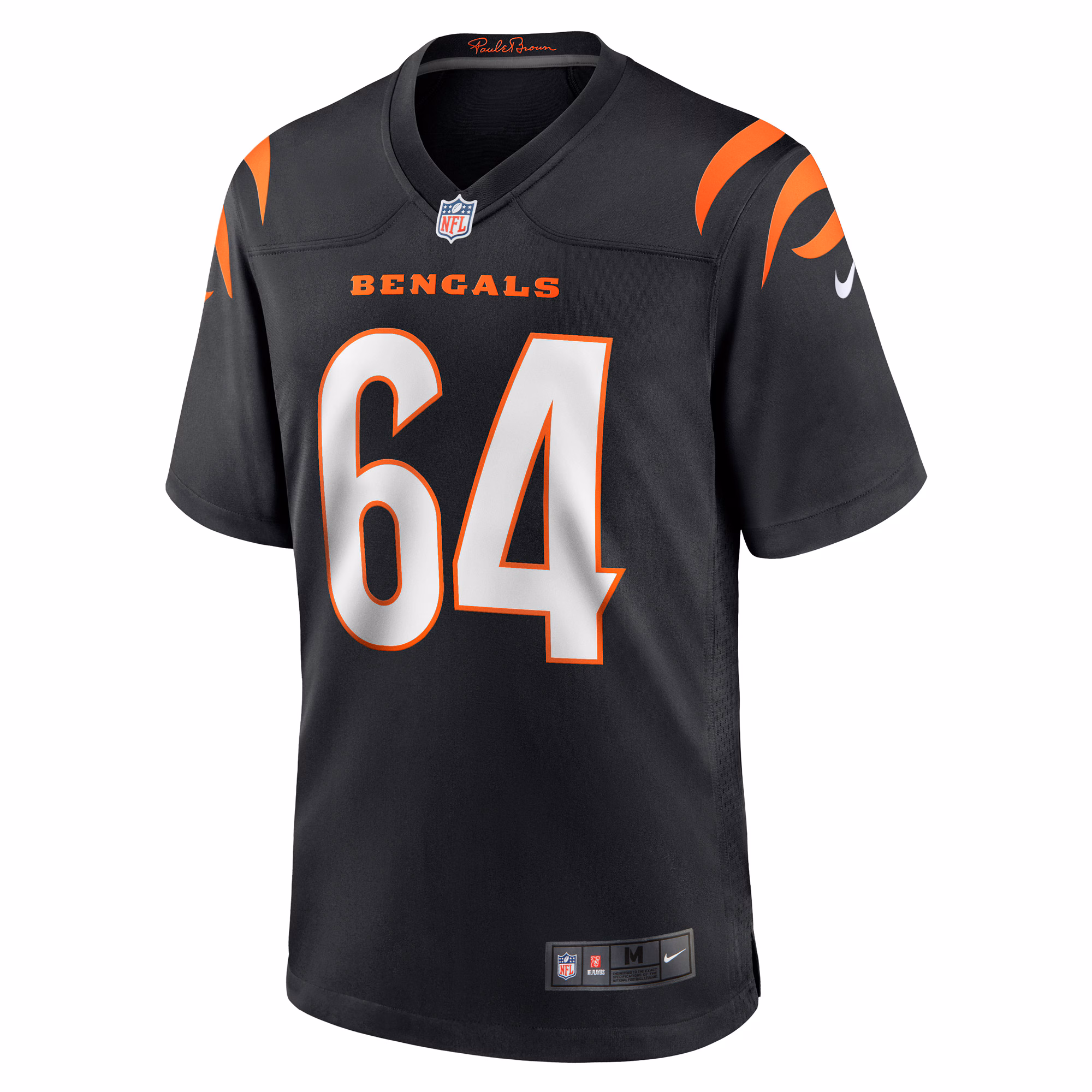 Ted Karras Cincinnati Bengals Game Player Jersey - Black
