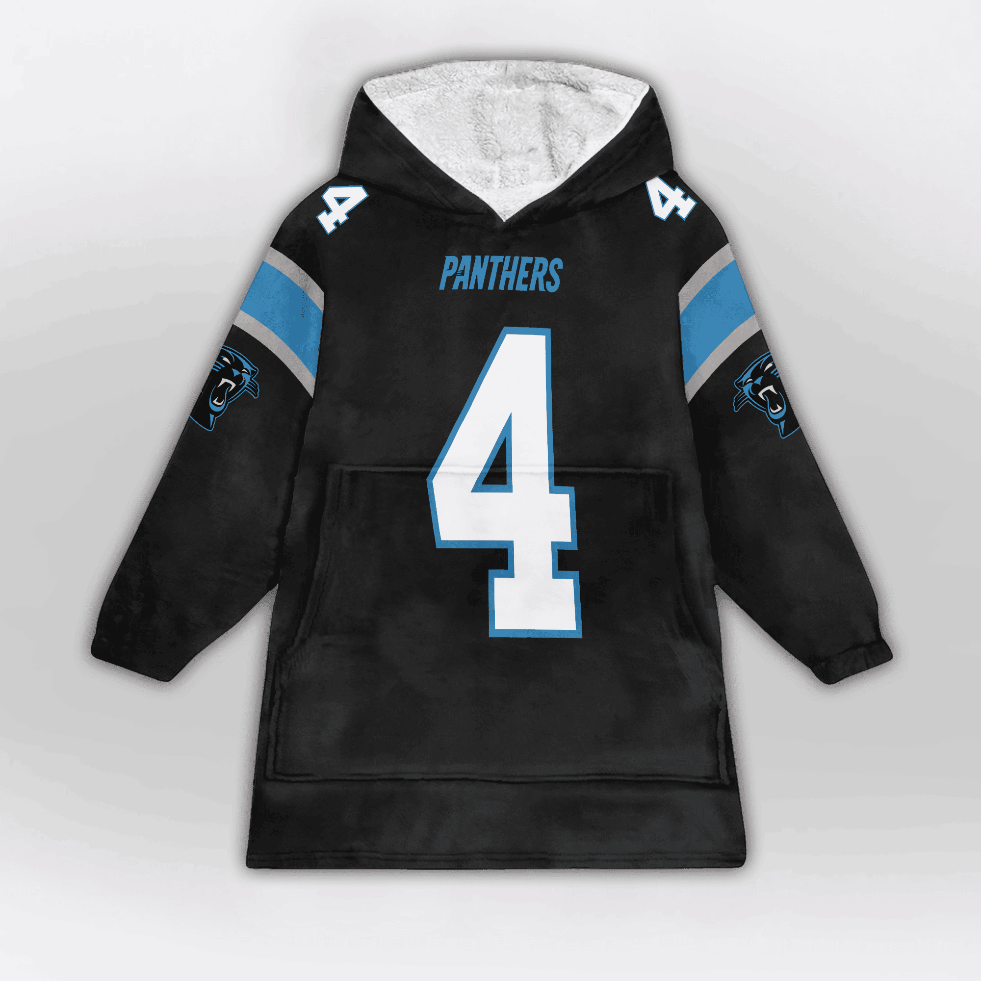 Kid 4 Carolina Football Unisex Blanket Hoodie