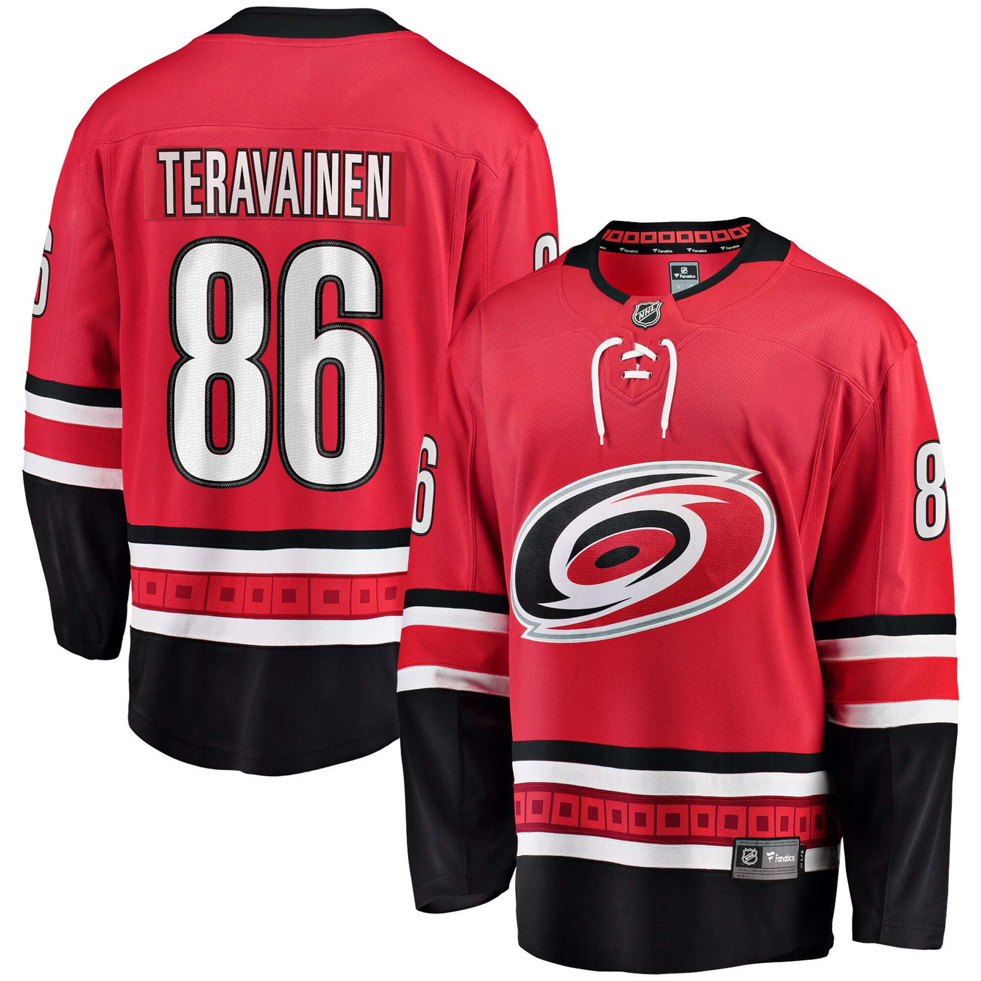 Teuvo Teravainen Carolina Hurricanes Breakaway Player Jersey - Red