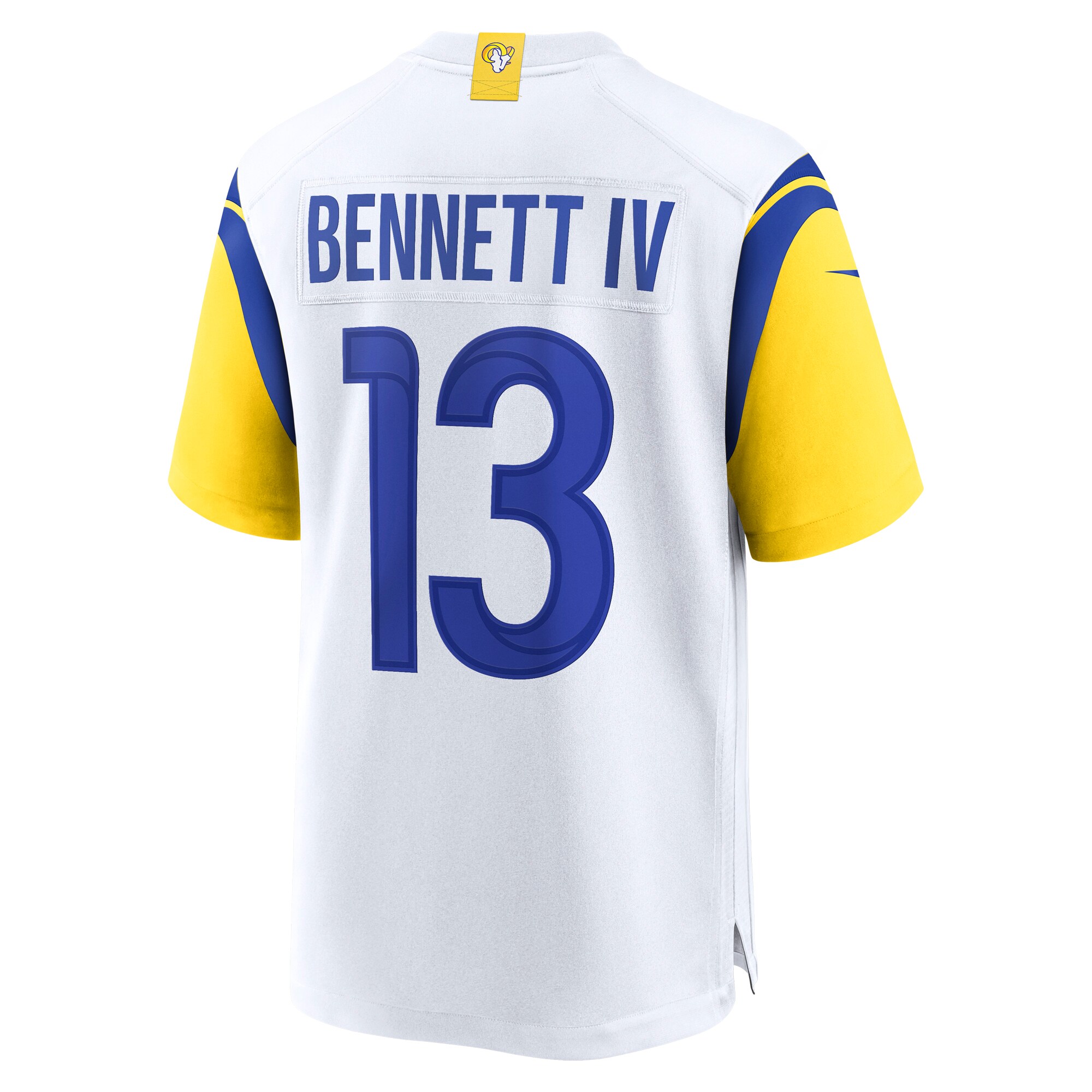 Stetson Bennett Los Angeles Rams  Game Jersey - White