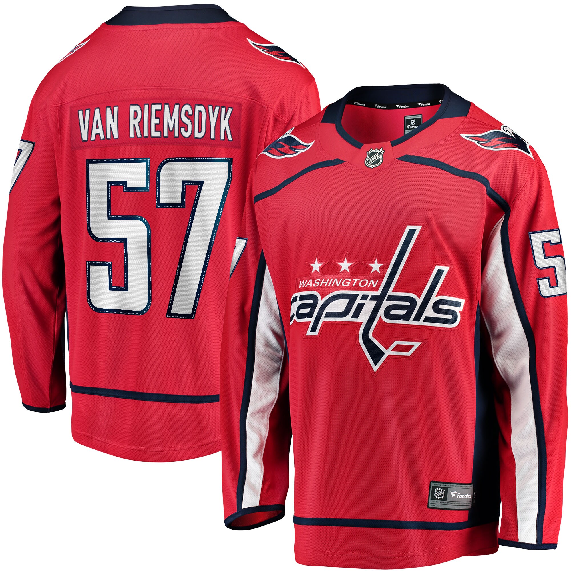 Trevor van Riemsdyk Washington Capitals Home Breakaway Jersey - Red