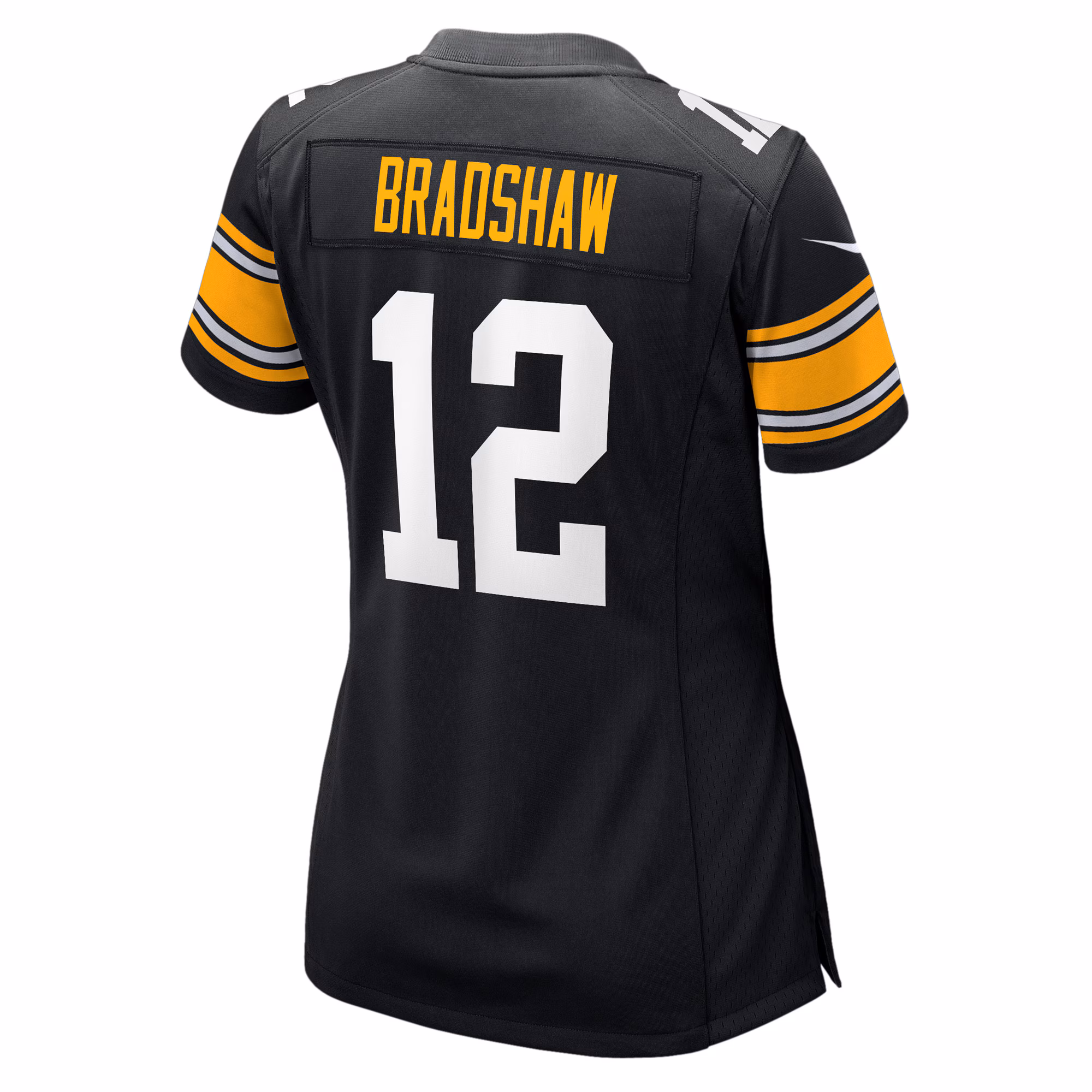 Terry Bradshaw Pittsburgh Steelers Women's Retired Player Jersey - Black