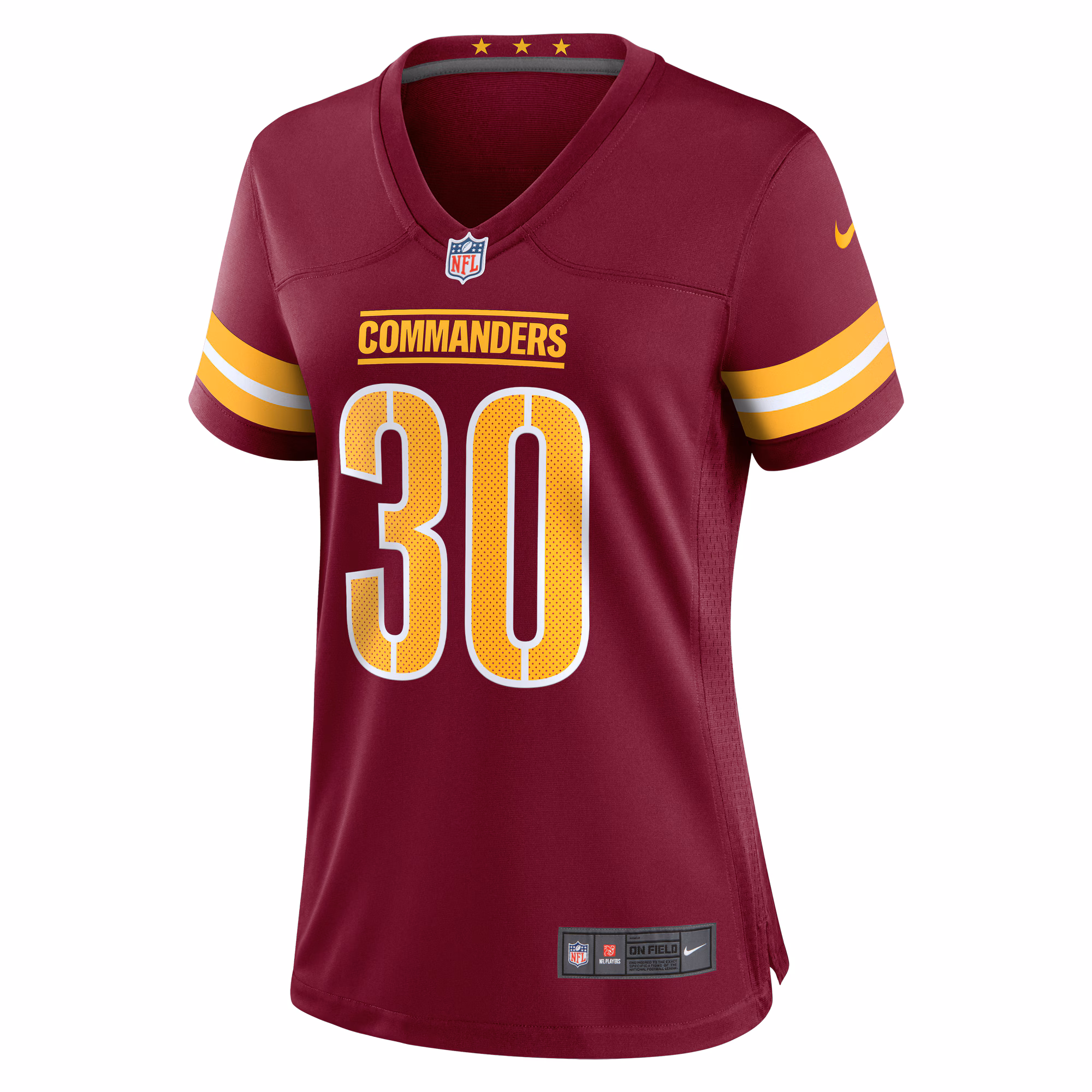Austin Ekeler Washington Commanders Women's Game Player Jersey - Burgundy