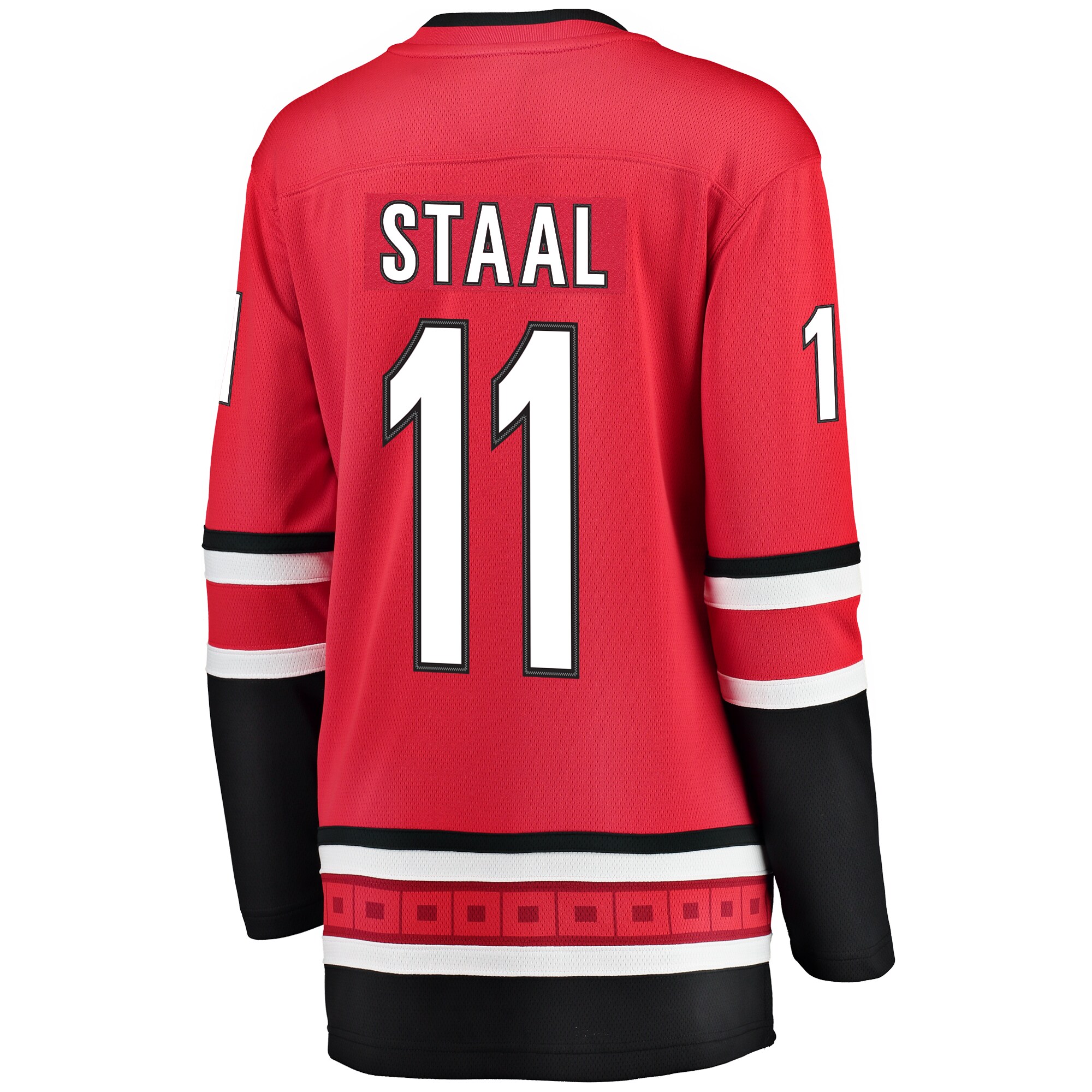 Staal Carolina Hurricanes Women's Home Breakaway Player Jersey - Red
