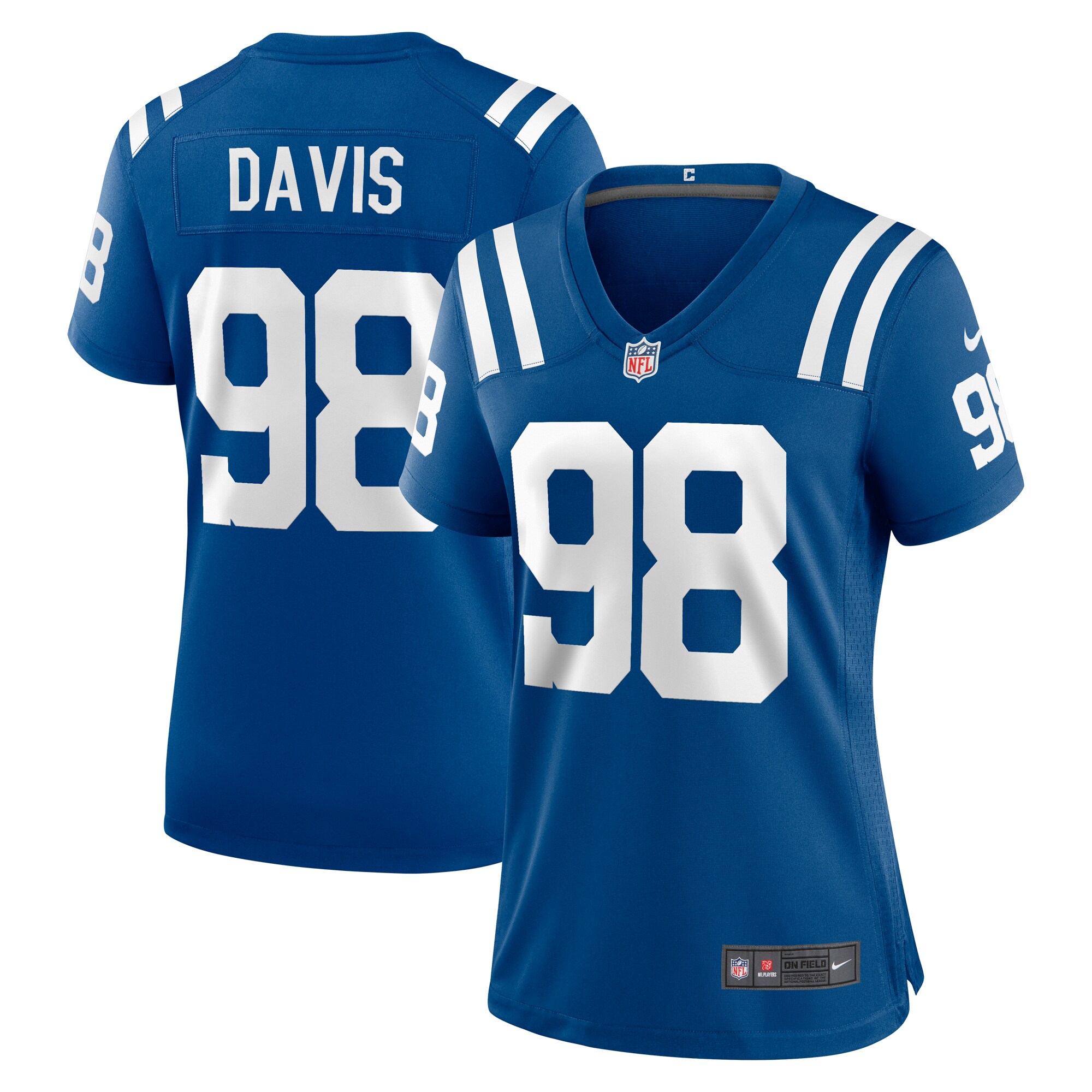 Raekwon Davis Indianapolis Colts Women's Game Jersey -  Royal