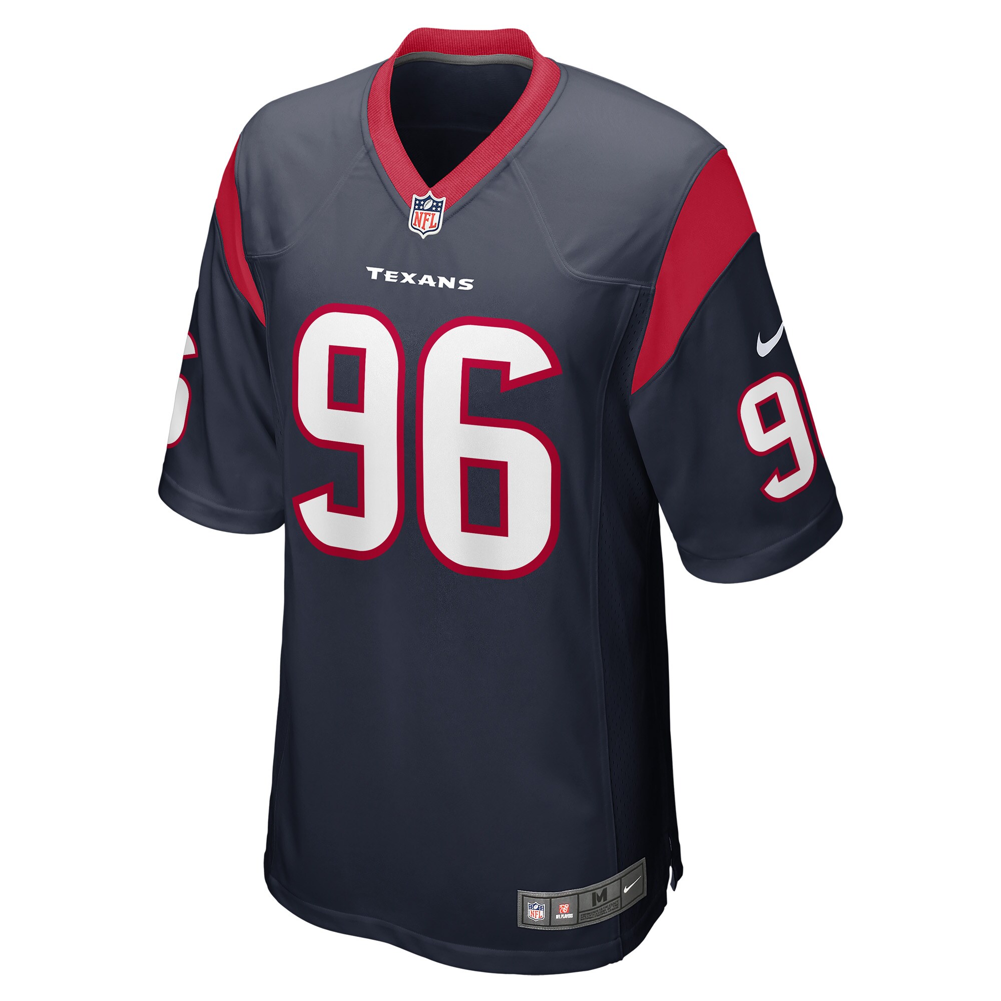 Maliek Collins Houston Texans  Game Player Jersey - Navy