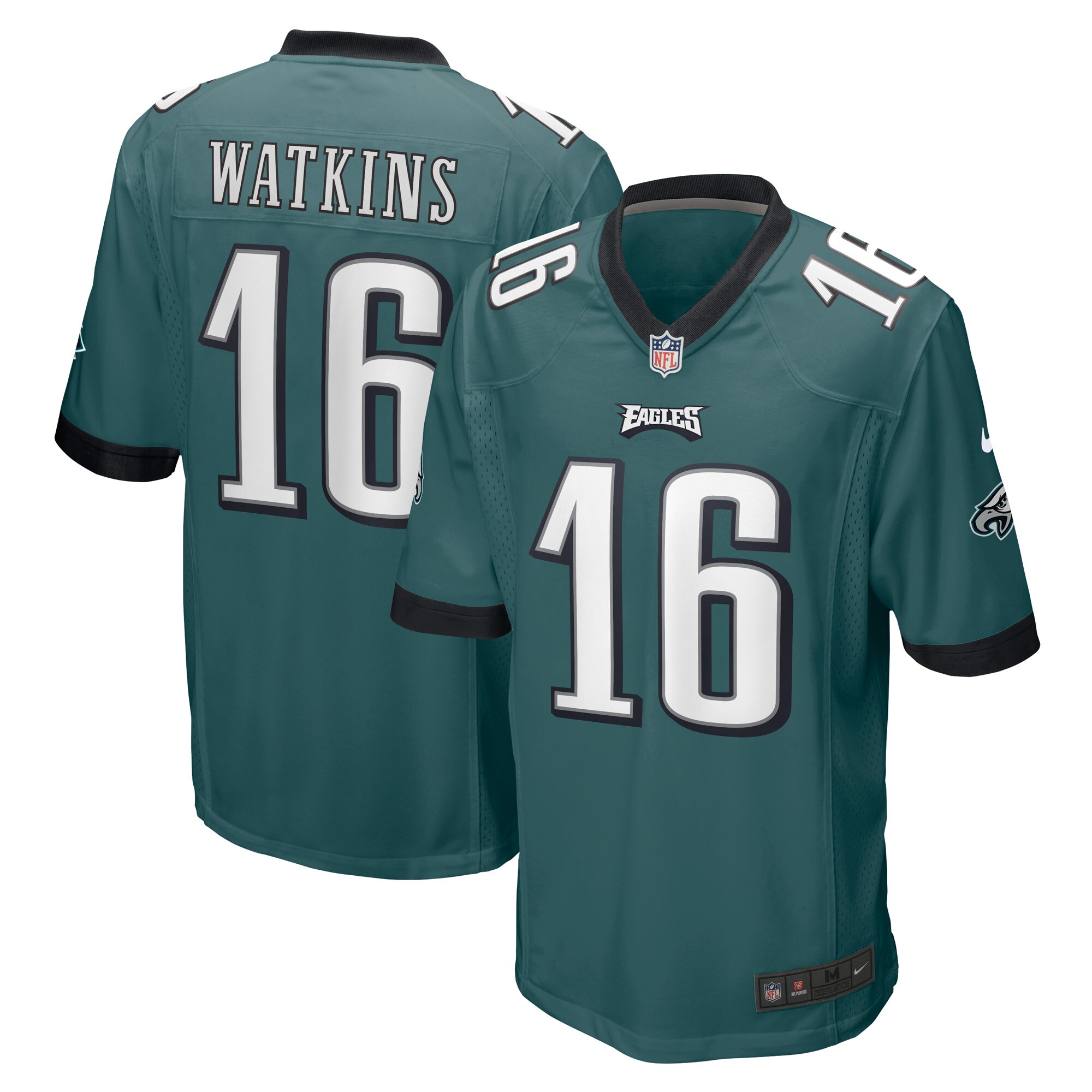 Quez Watkins Philadelphia Eagles Player Jersey - Midnight Green