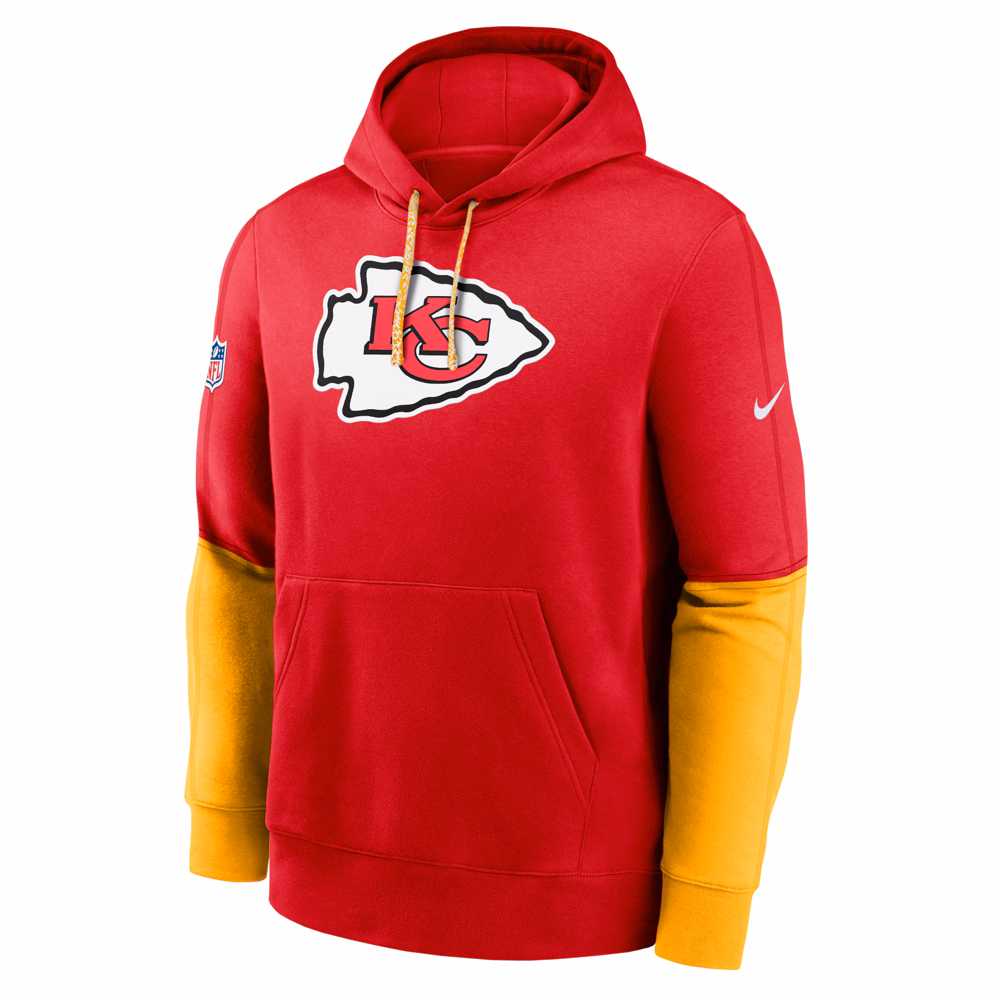 Kansas City Chiefs 2024 Sideline Club Pullover Hoodie - Red