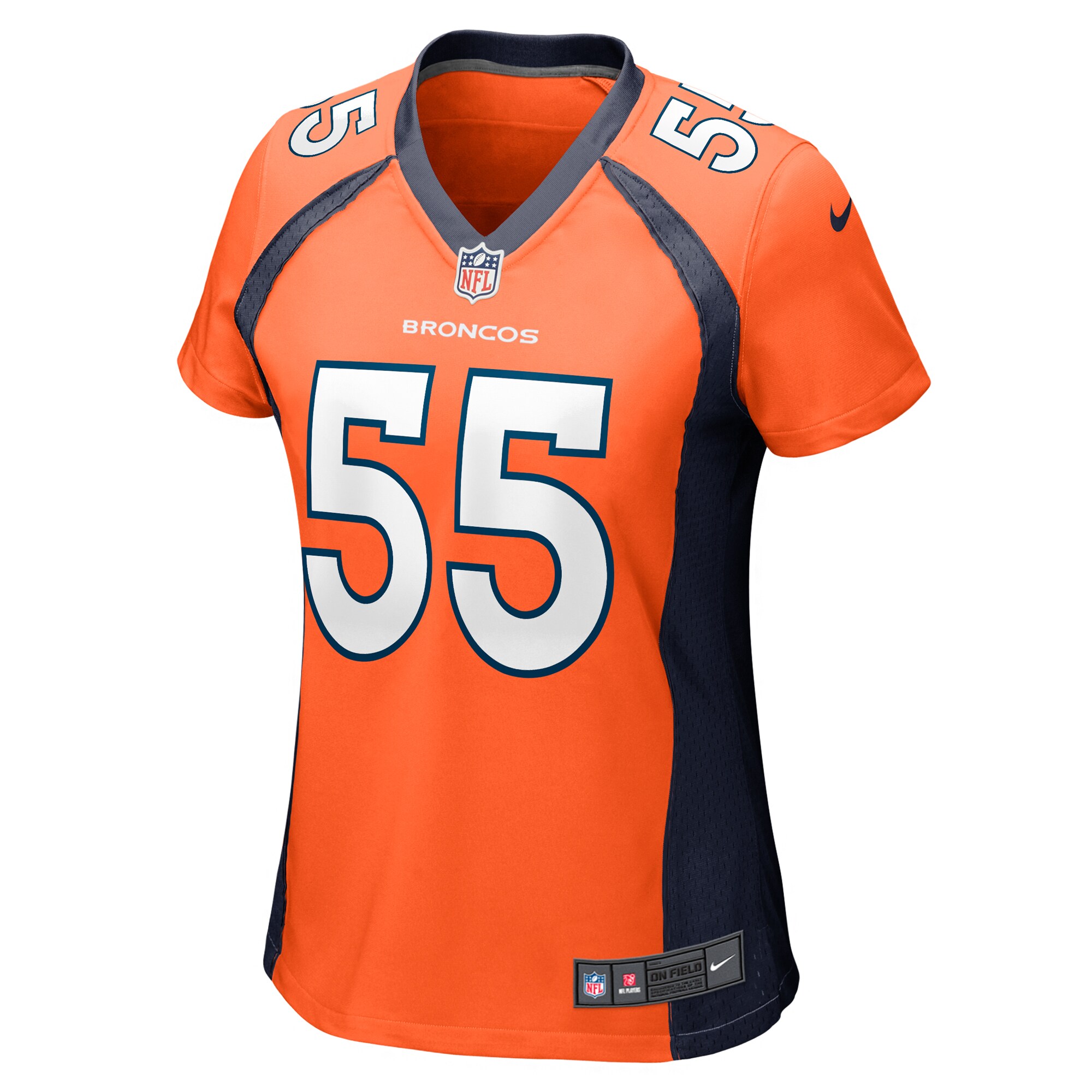 Frank Clark Denver Broncos Women's Team Game Jersey -  Orange