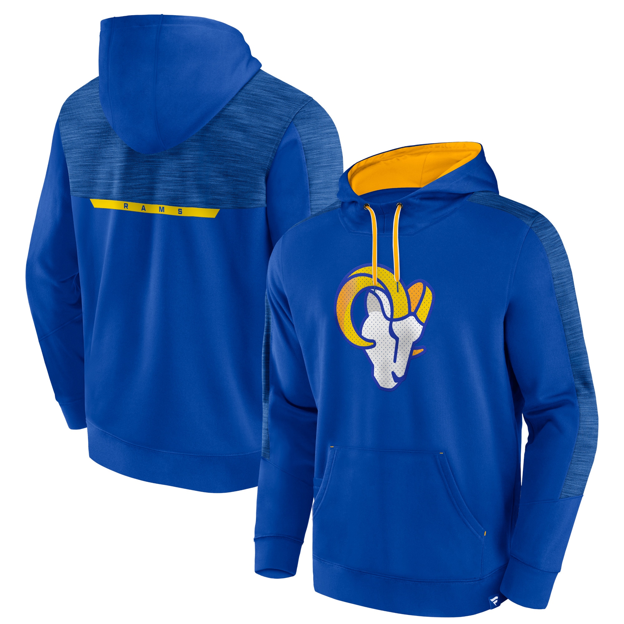Los Angeles Rams   Defender Evo Pullover Hoodie - Royal