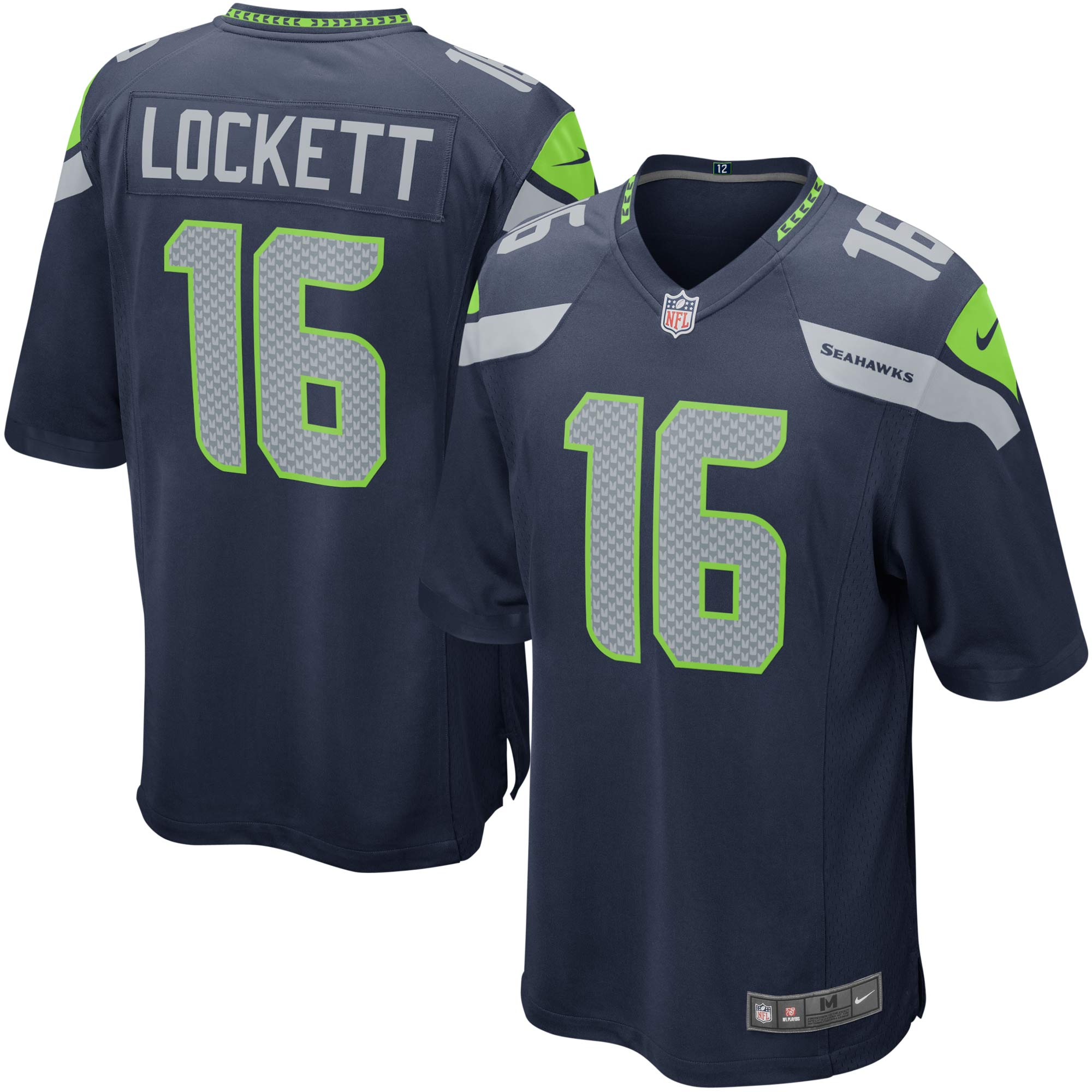 Tyler Lockett Seattle Seahawks Youth Game Jersey - Navy