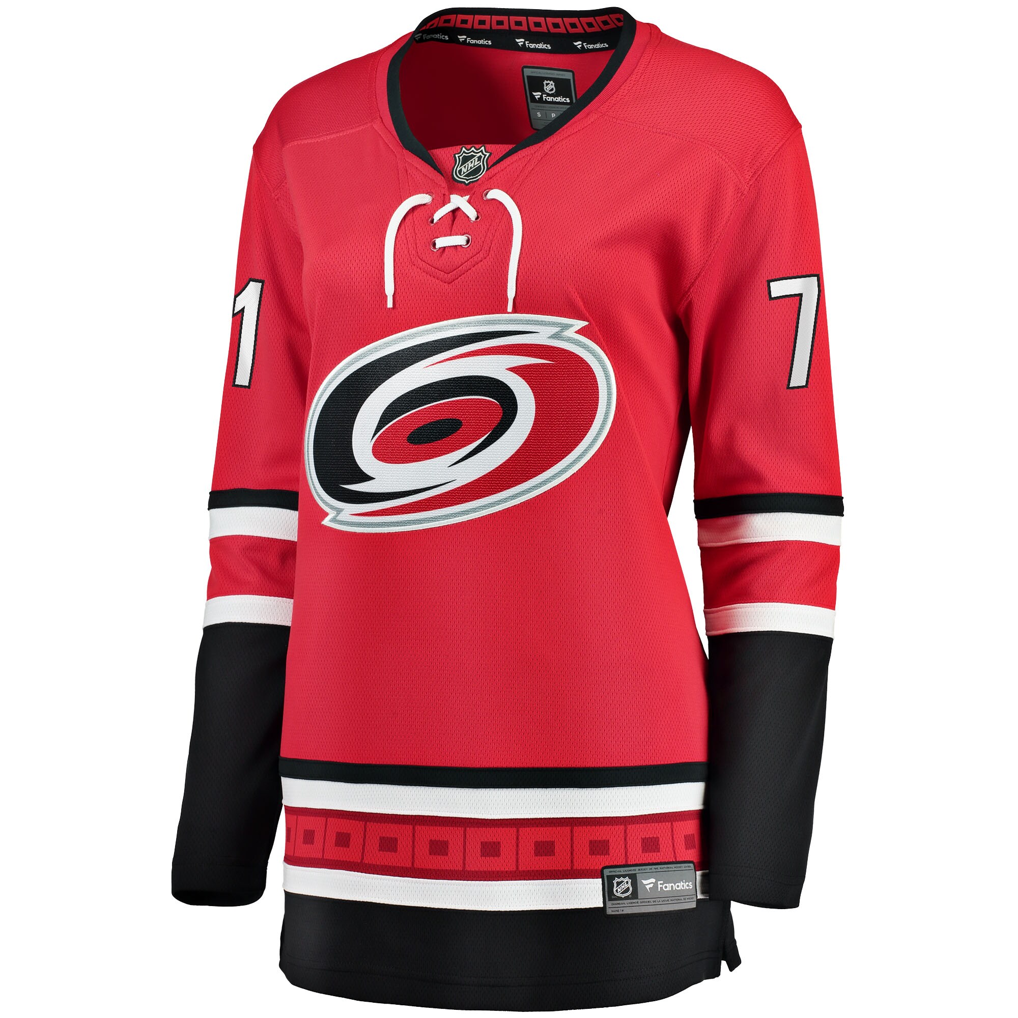 Jesper Fast Carolina Hurricanes Women's Home Breakaway Jersey - Red