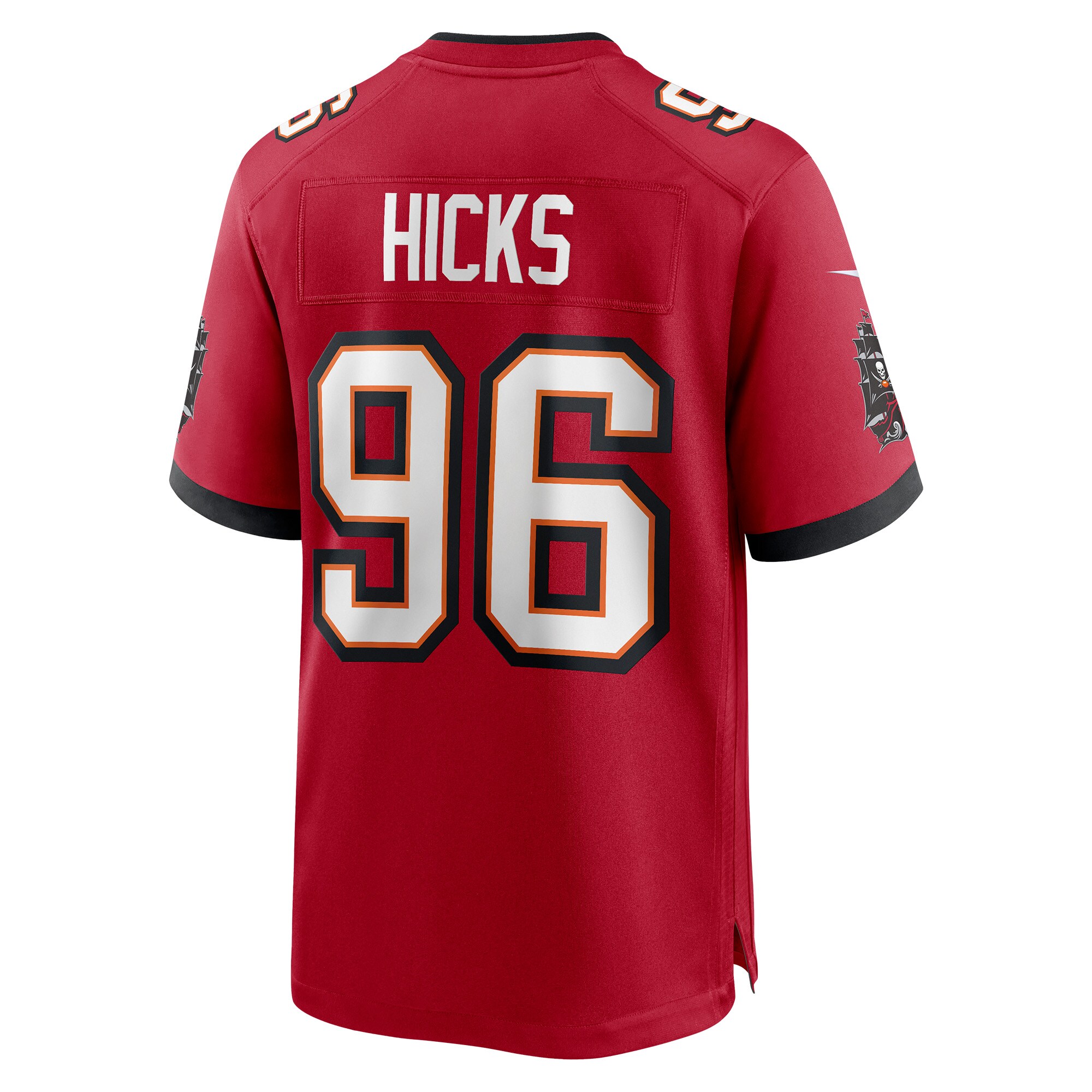 Akiem Hicks Tampa Bay Buccaneers  Game Player Jersey - Red