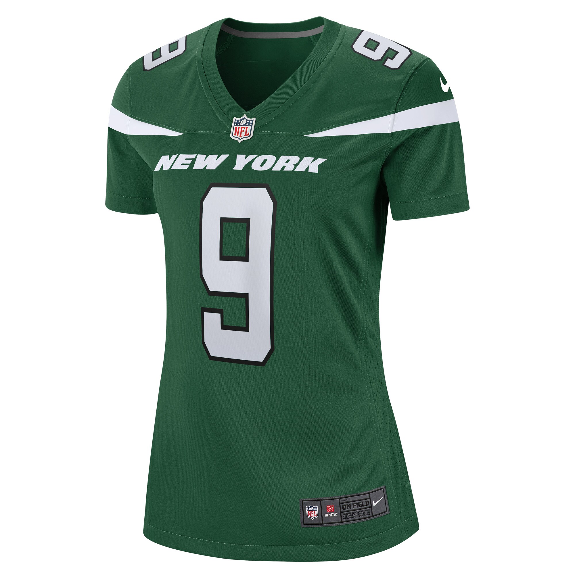 Kwon Alexander New York Jets  Women's Game Player Jersey - Gotham Green