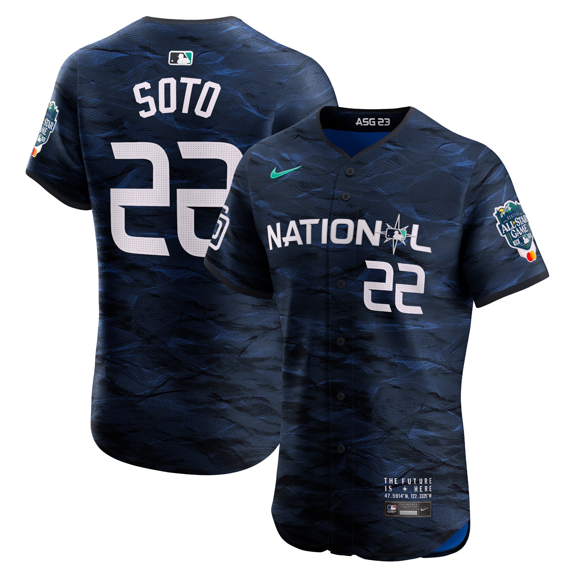 Juan Soto National League  2023 MLB All-Star Game Vapor Premier Elite Player Jersey - Royal
