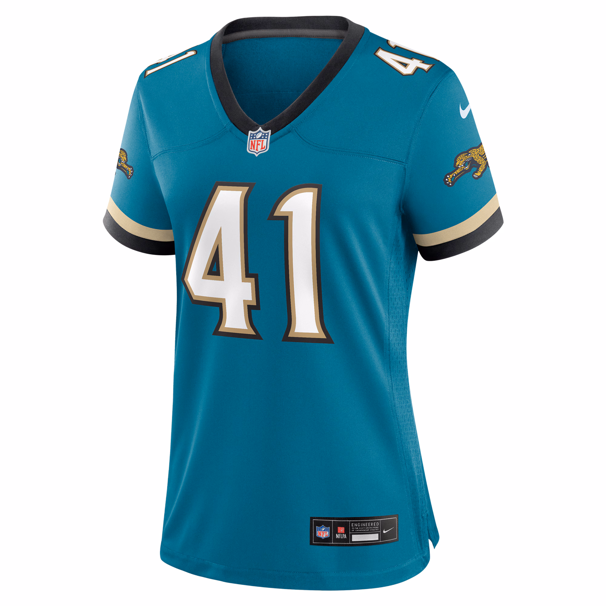 Josh Hines-Allen Jacksonville Jaguars Women's Prowler Throwback Game Jersey - Teal