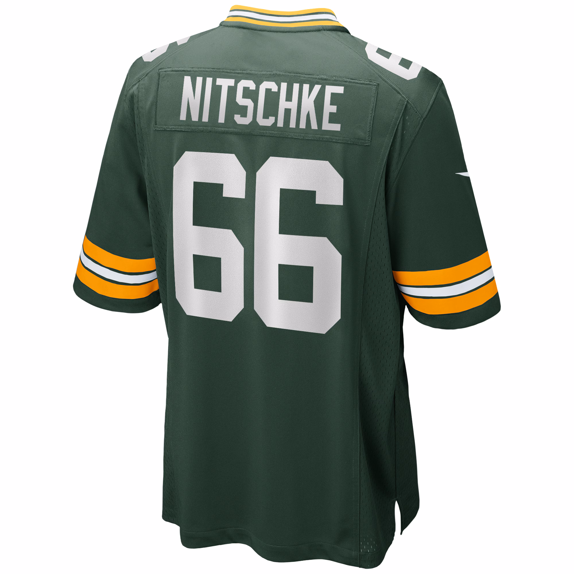 Ray Nitschke Green Bay Packers Game Retired Player Jersey - Green