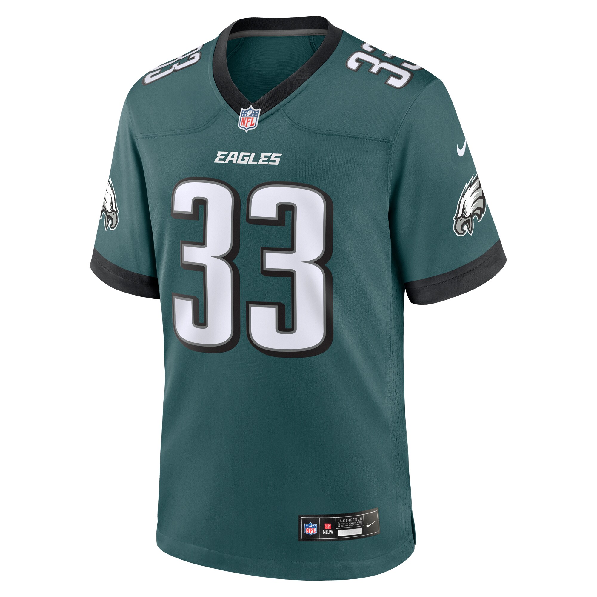 Cooper DeJean #33 Philadelphia Eagles 2024 NFL Draft Game Jersey - Green