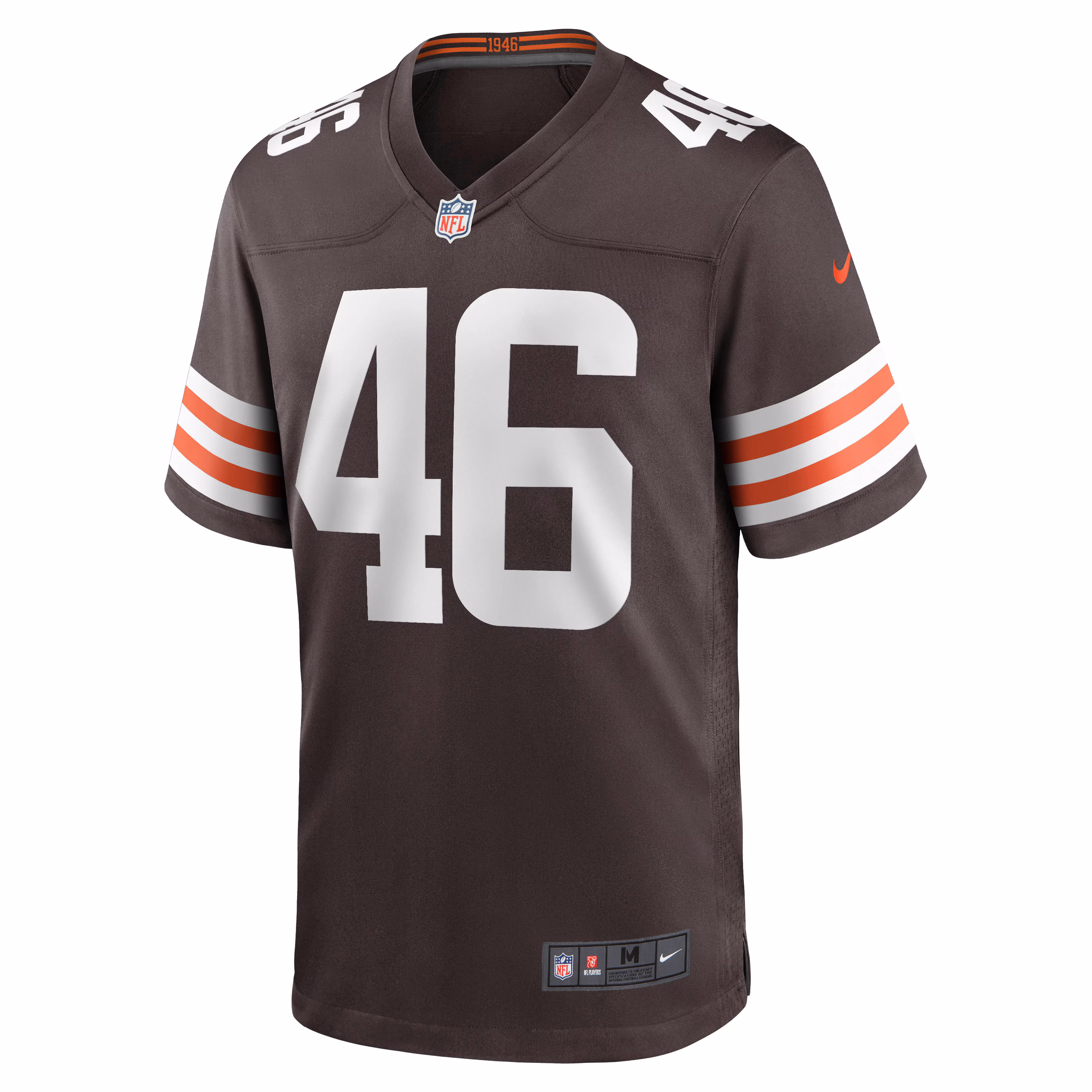 Don Fleming Cleveland Browns Retired Player Jersey - Brown