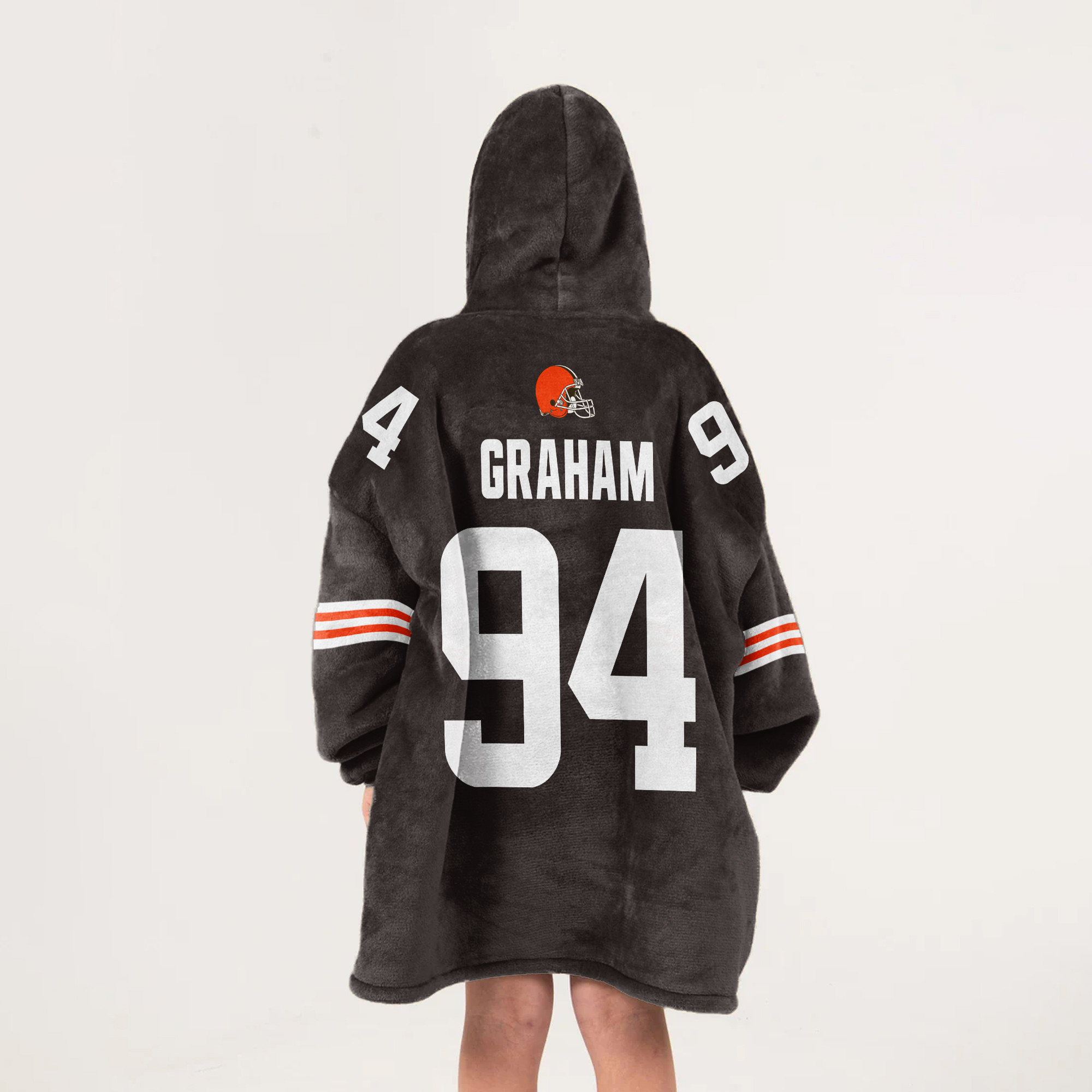 Kid M.G 94 Cleveland Football Unisex Blanket Hoodie