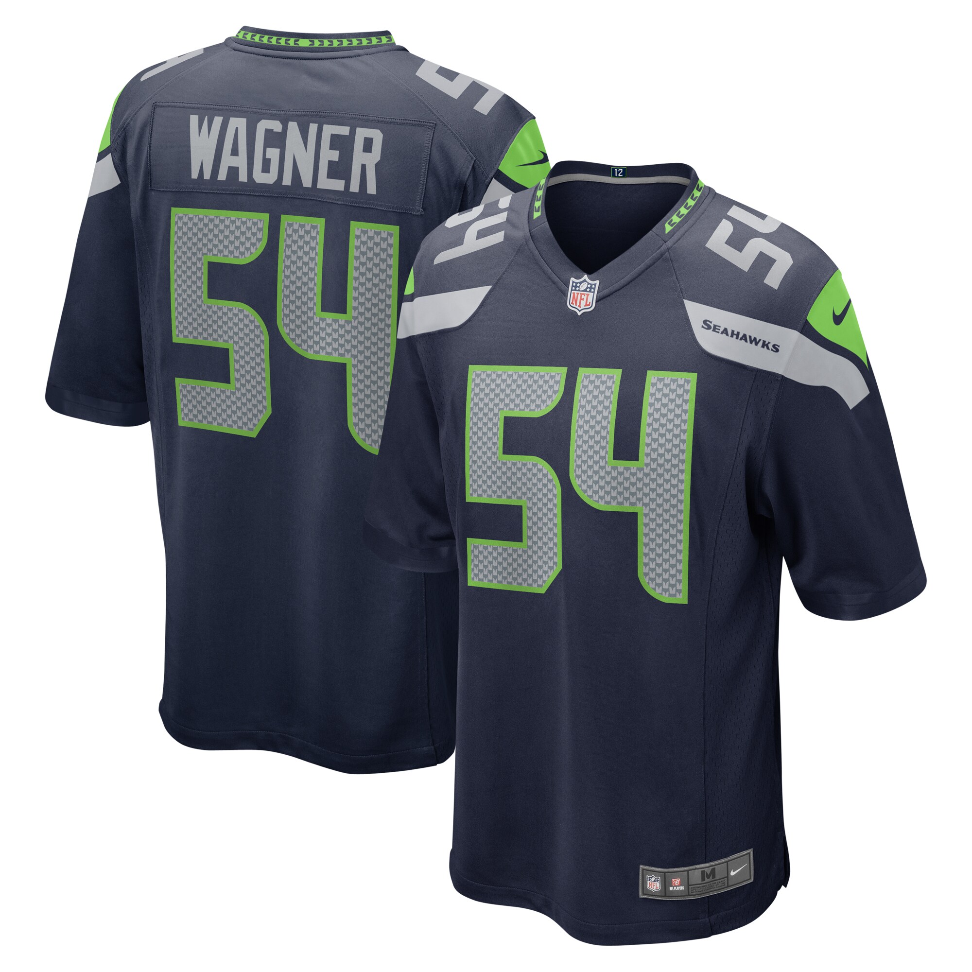 Bobby Wagner Seattle Seahawks  Game Jersey - College Navy