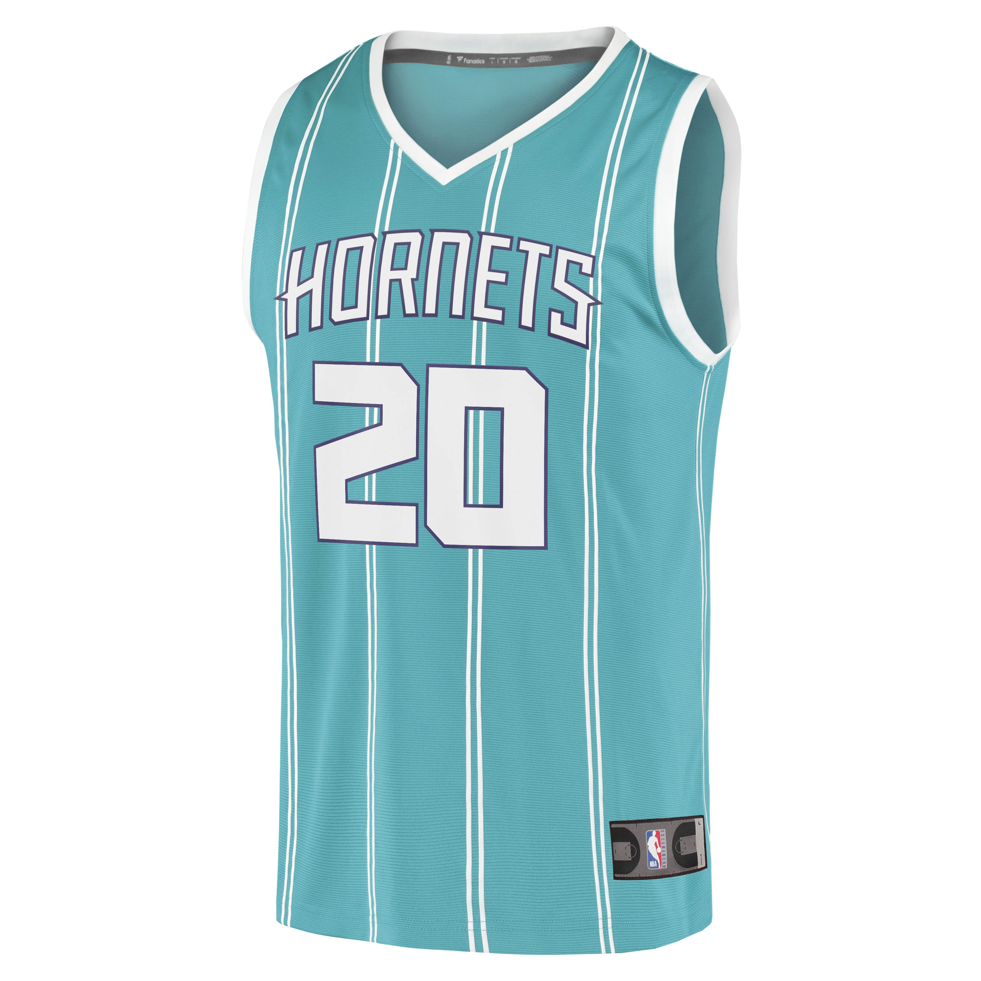 Gordon Hayward Charlotte Hornets  2020/21 Fast Break Replica Jersey - Icon Edition - Teal